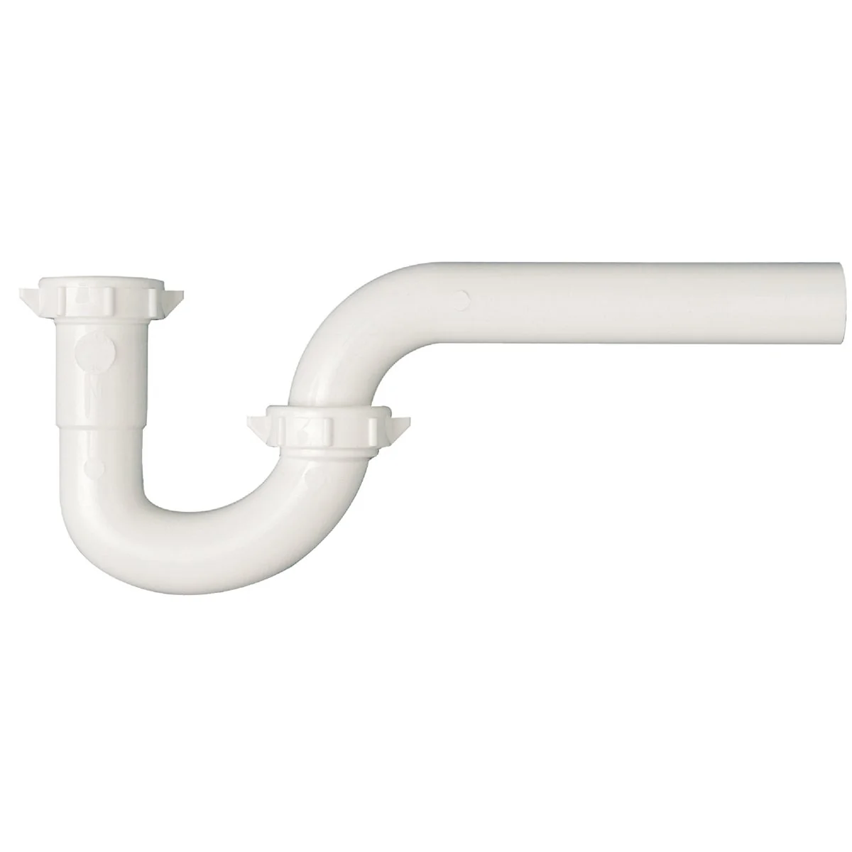 Green Do it 1-1 2 In. White Plastic P-Trap with Reducer Washer Environmentally Friendly