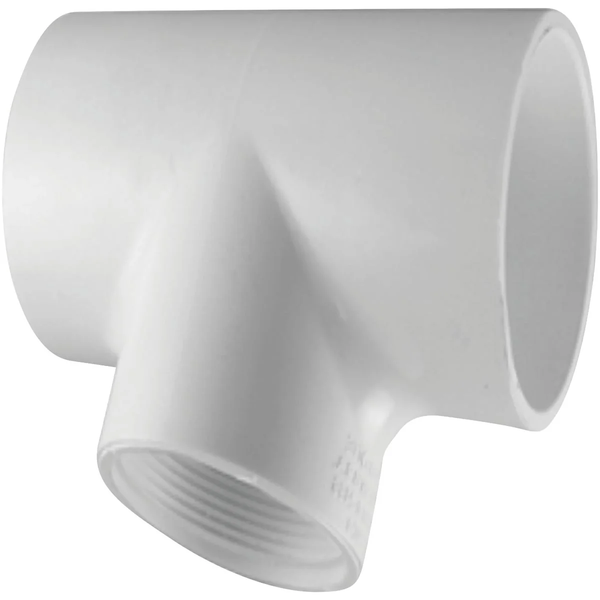 Organic Charlotte Pipe 1 In. Solvent Weld x FIP Schedule 40 PVC Tee Verified