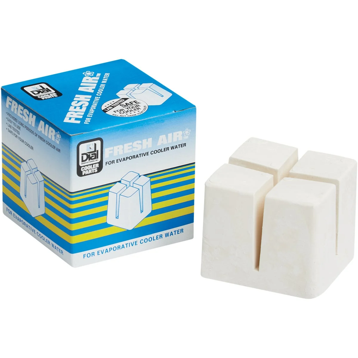Certified Dial 3 Square Odorless Evaporative Coolers Solid Air Freshener Verified