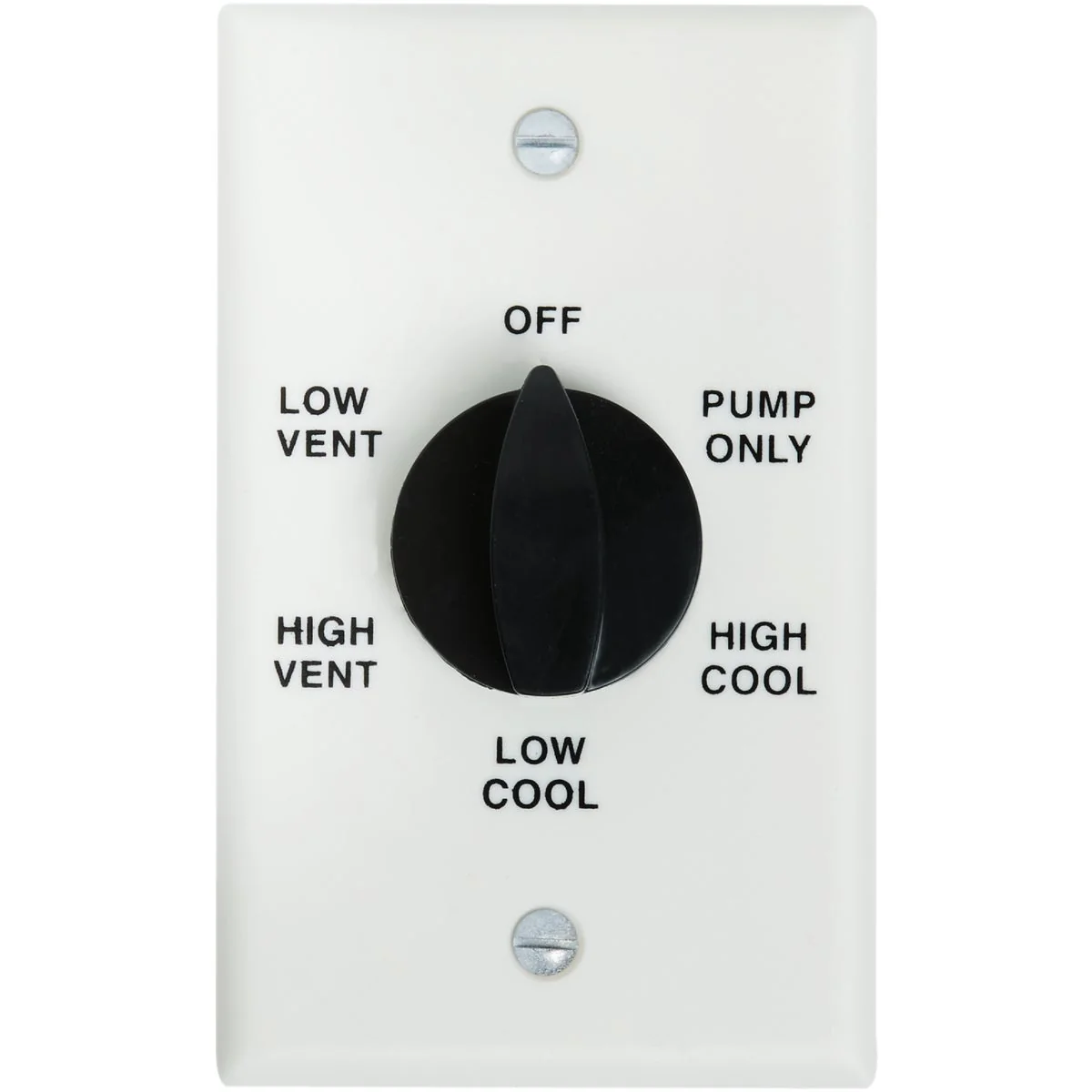 Environmentally Friendly Dial Two-Speed Six-Position Plastic Rotary Switch Quality