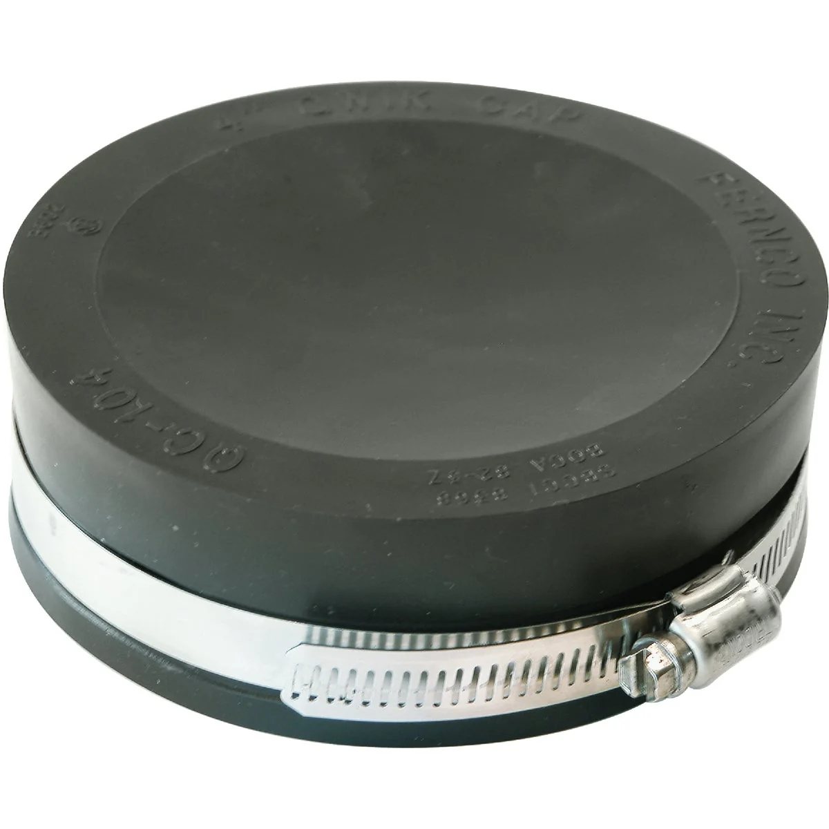 World-Class Fernco 4 In. Flexible Slip PVC Cap Dependable