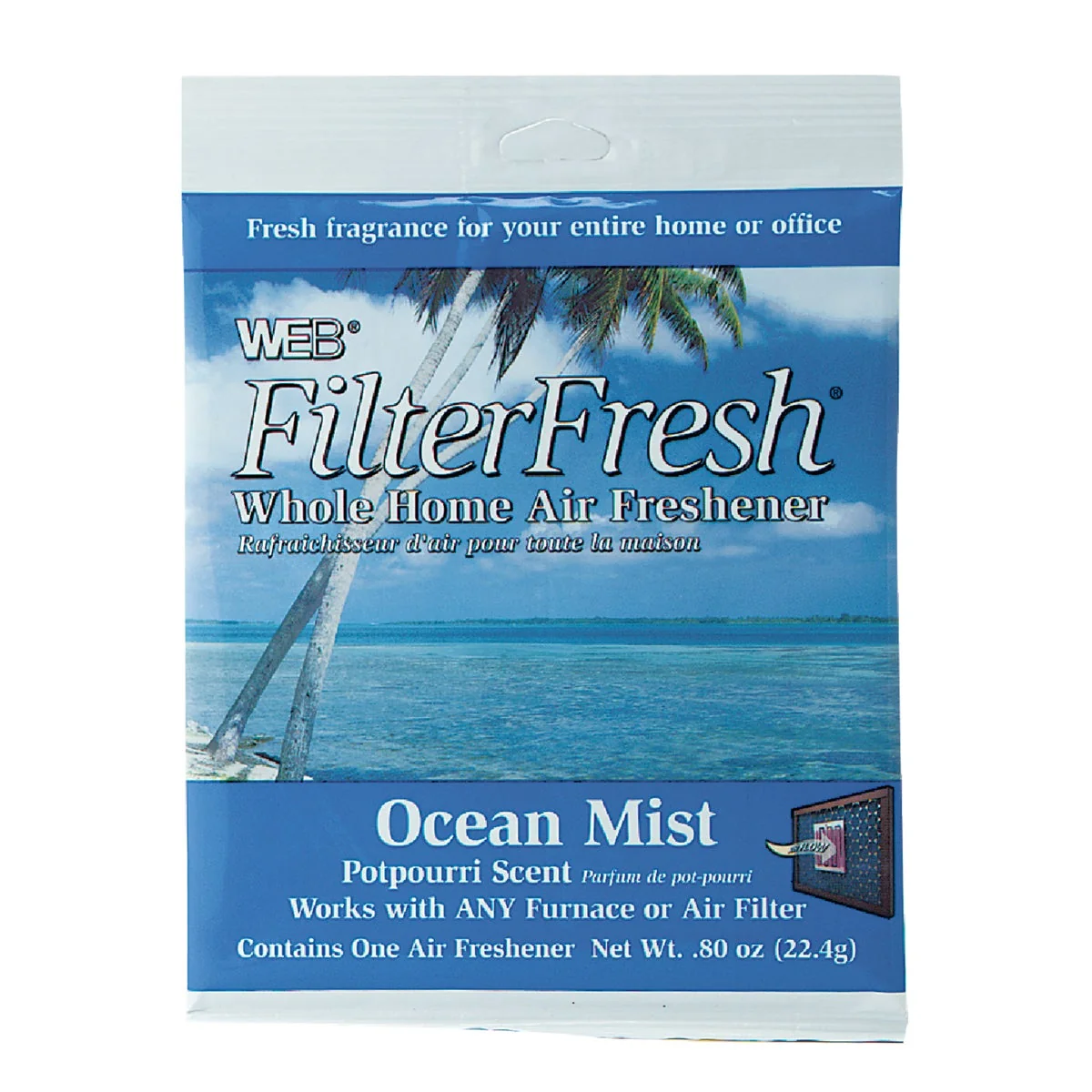 Artisan Web FilterFresh Furnace Air Freshener Ocean Mist Exceptional