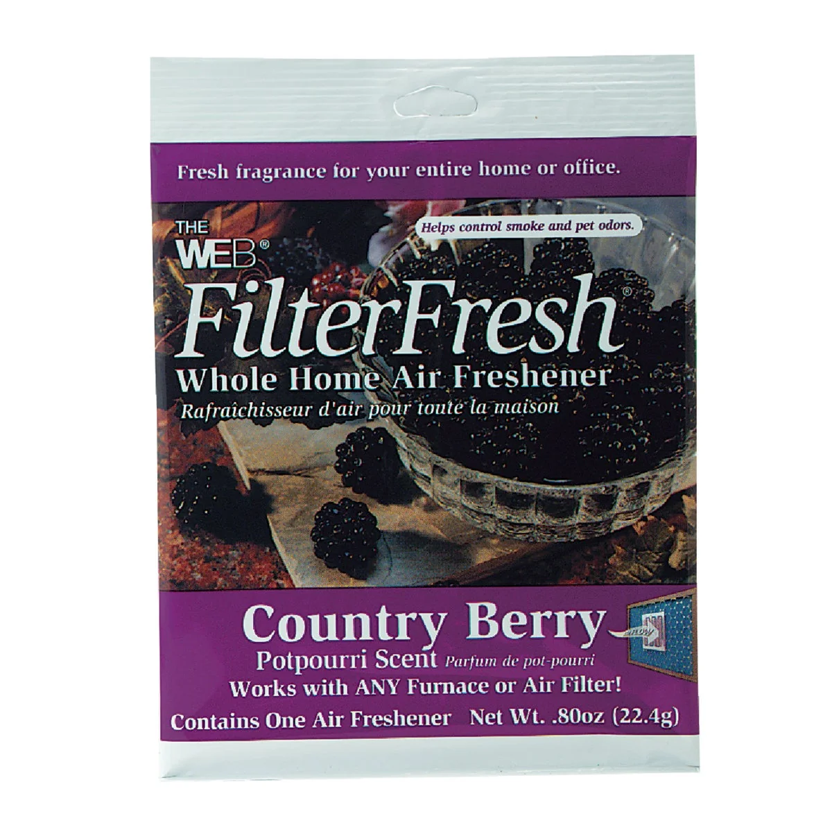 Relaxed Web FilterFresh Furnace Air Freshener Country Berry Advanced