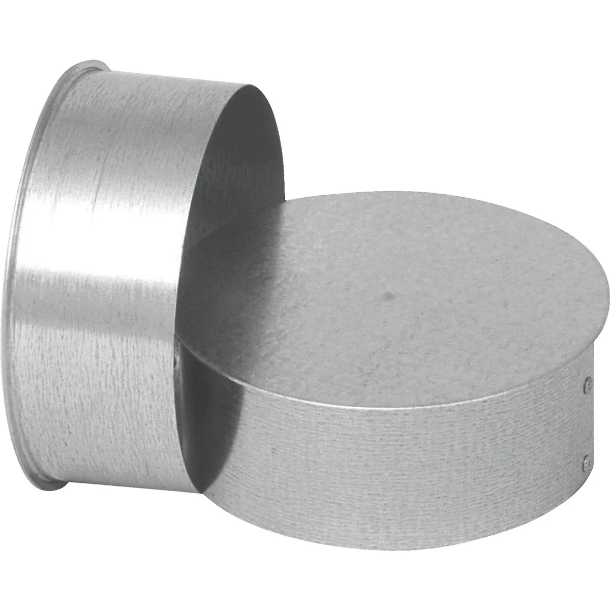 Organic Imperial 30 Ga. 6 In. Galvanized Tee Cap Plug Green