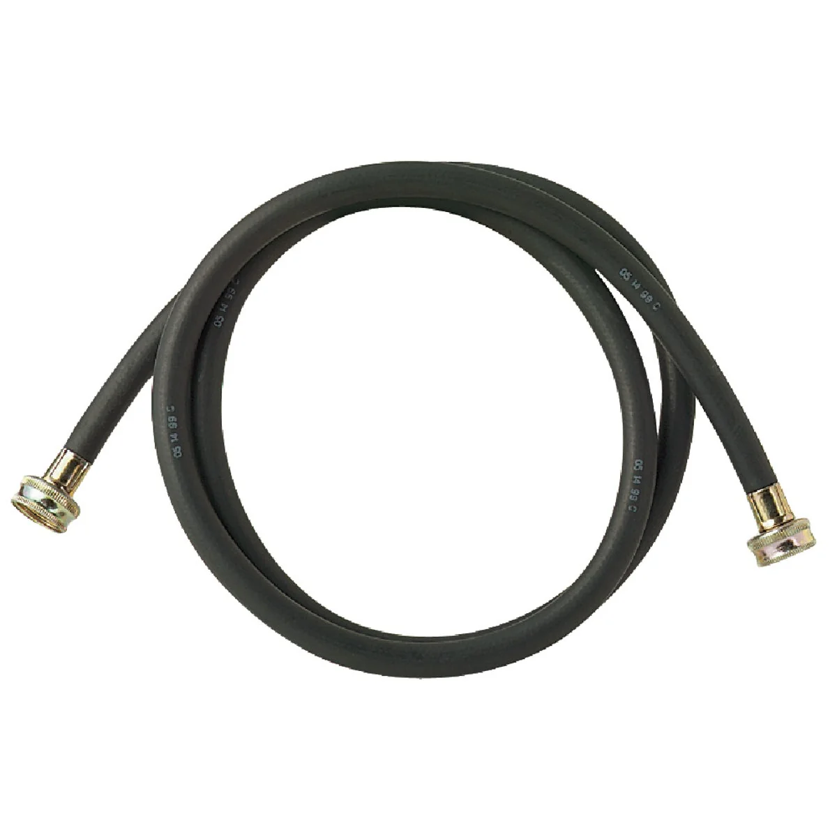 Premium Material Do it 6 Ft. Reinforced EPDM Rubber Inlet Pressure Hose Selected