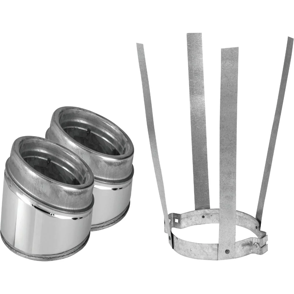 Refined SELKIRK Sure-Temp 15 Degree 6 In. Stainless Steel Insulated Elbow Kit Quality