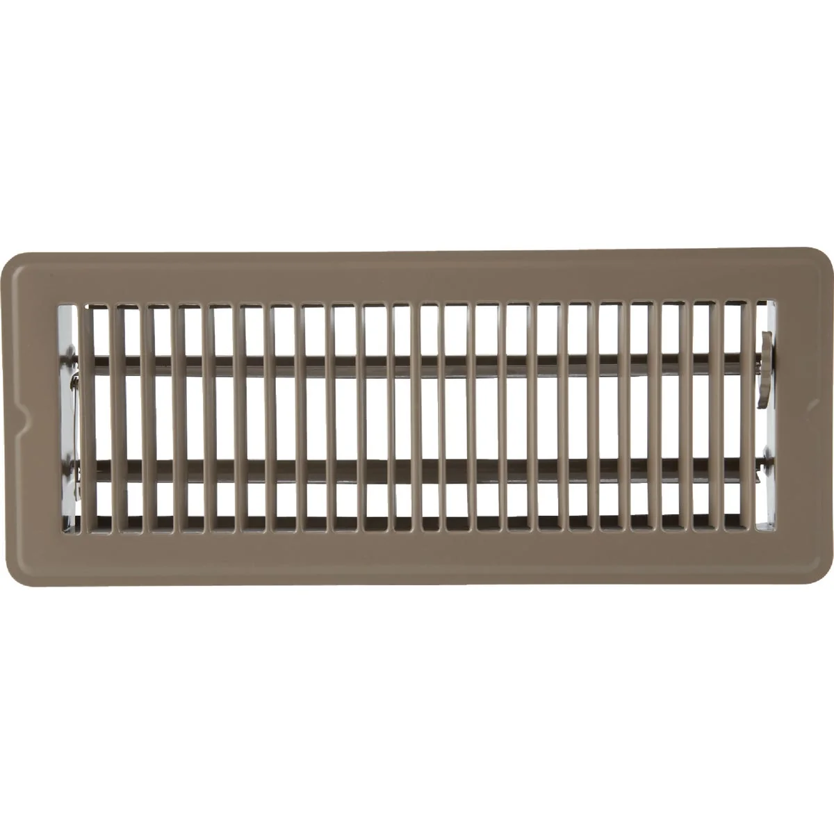 Original Home Impressions 2-1 4 In. x 12 In. Brown Steel Floor Register Trusted