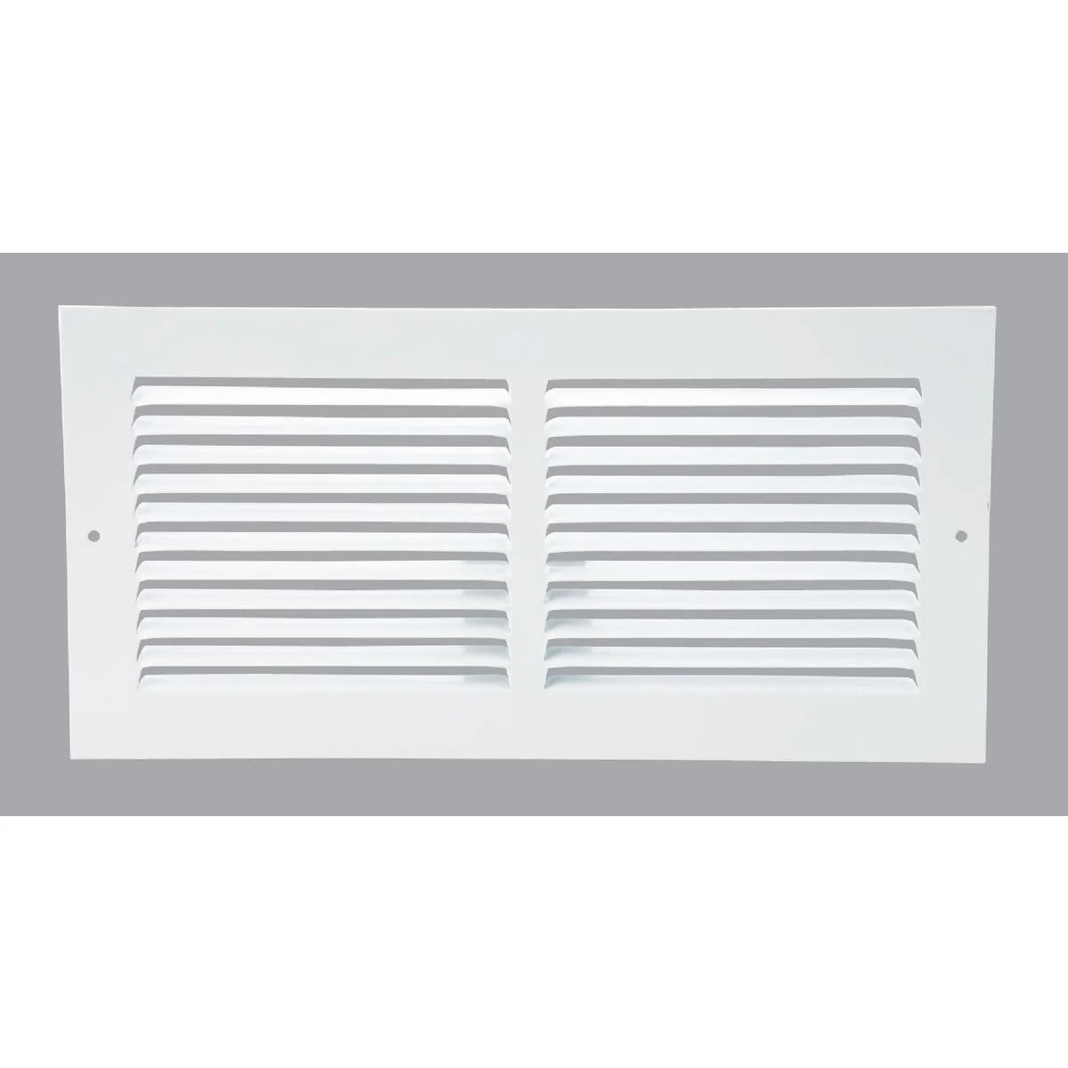 Responsible Home Impressions 6 In. x 14 In. Stamped Steel Return Air Grille Functional