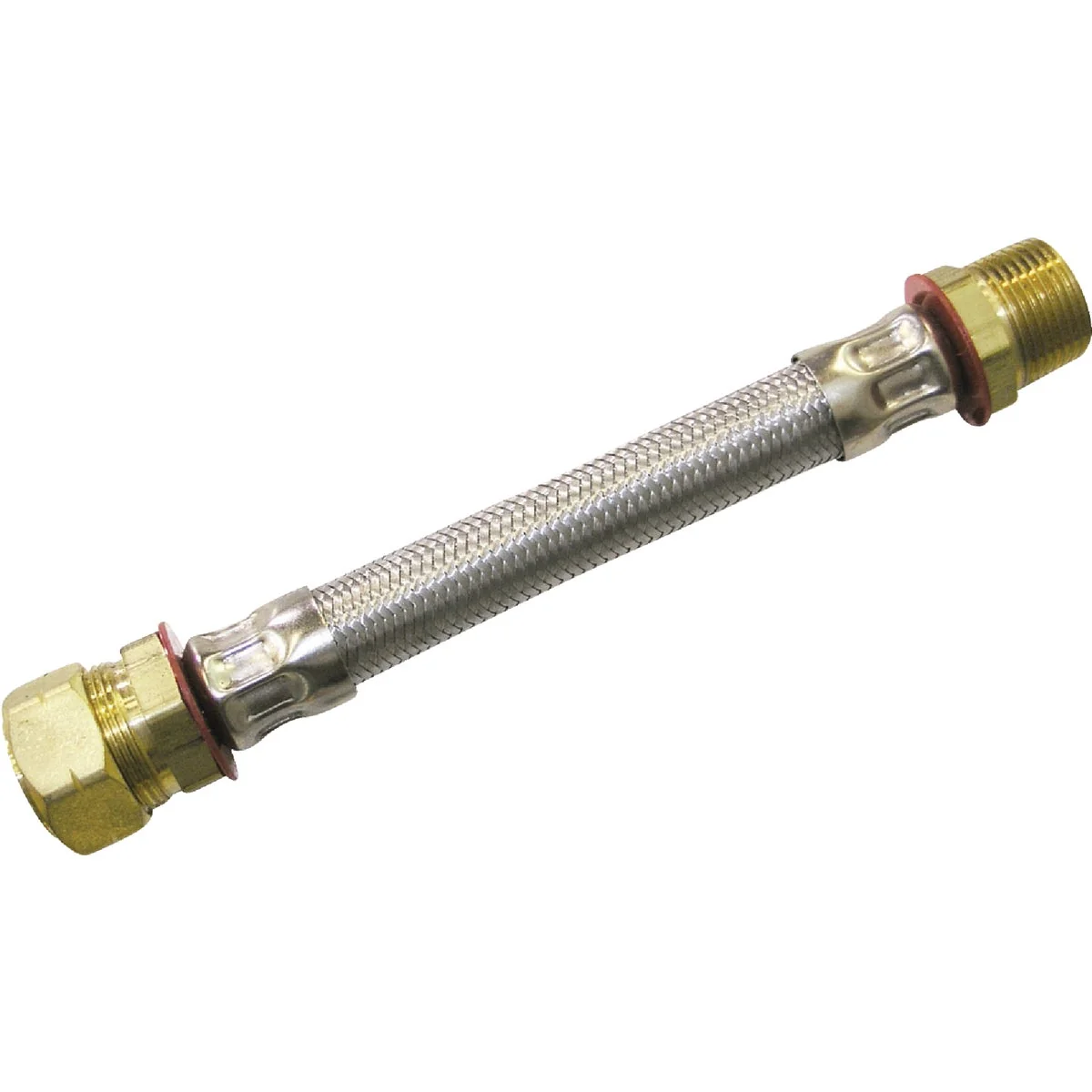 Traditional B K 3 4 In. MIP X 3 4 In. ID CX 18 In. L Stainless Steel Water Heater Connector Sophisticated