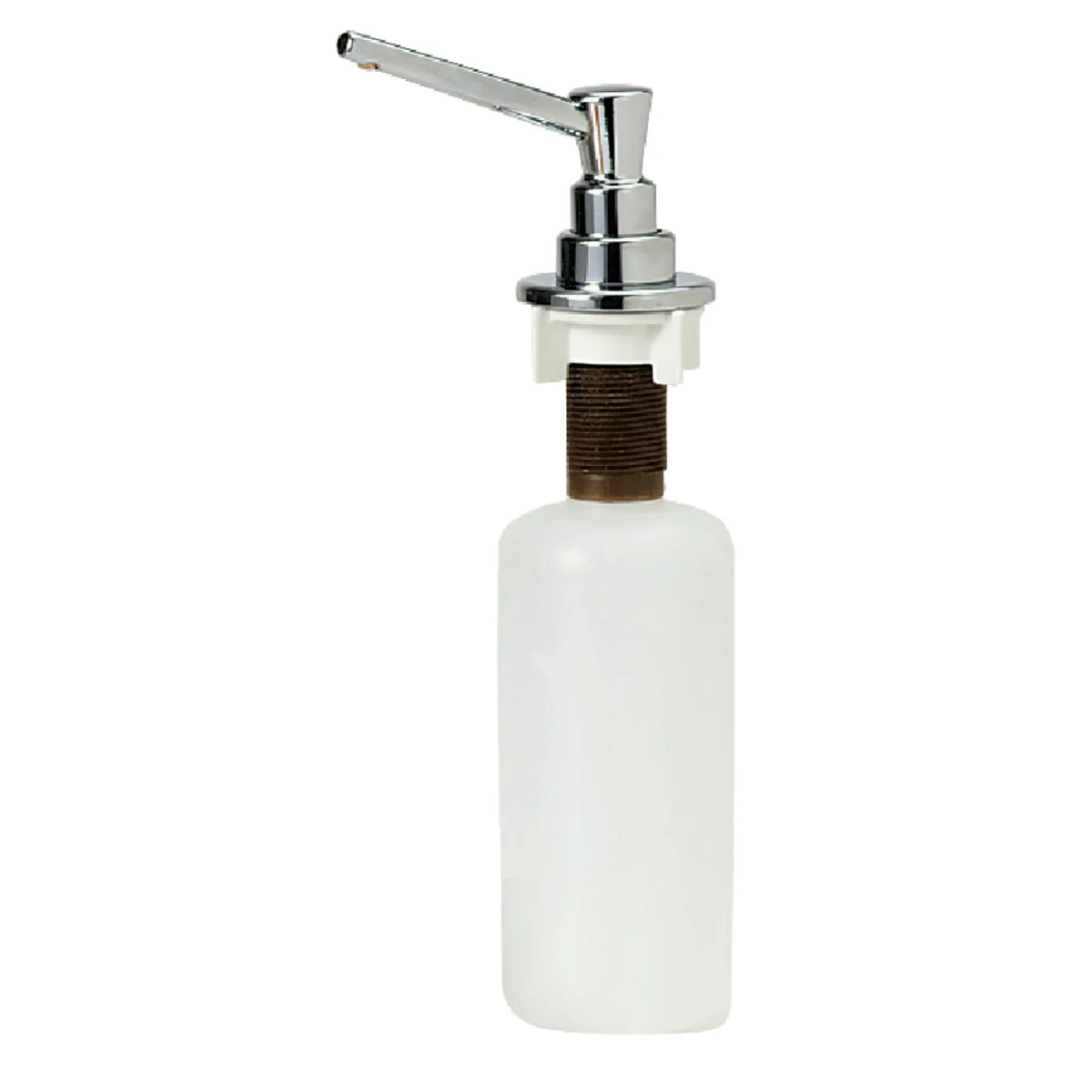 Reusable Delta Lotion Soap Dispenser in Chrome Breathable
