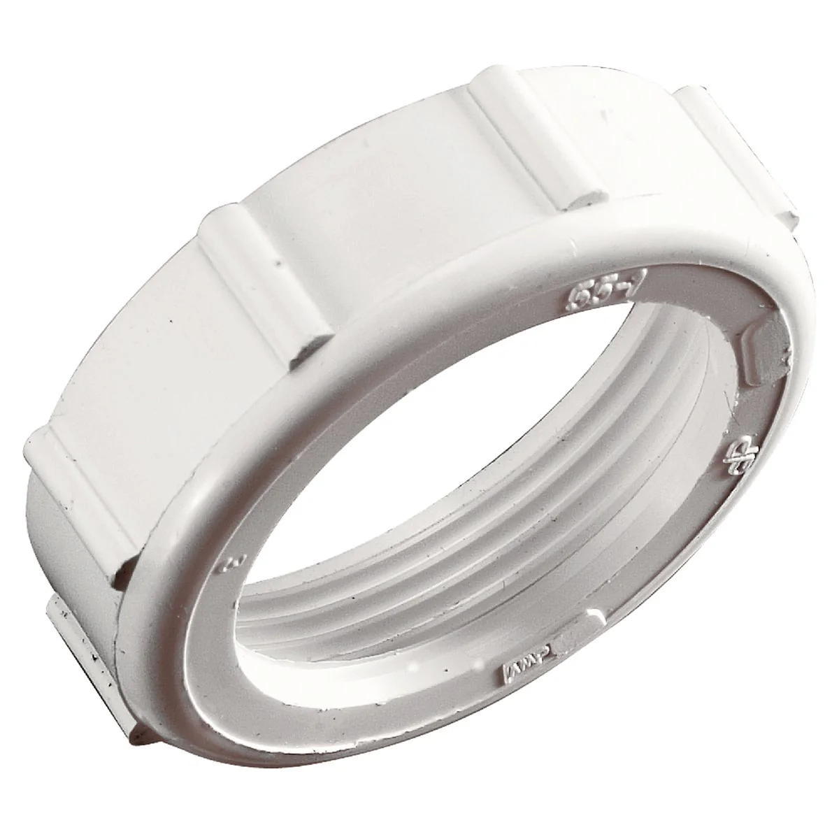 Certified Do it 1-1 2 In. x 1-1 2 In. White Plastic Slip Joint Nut Quality