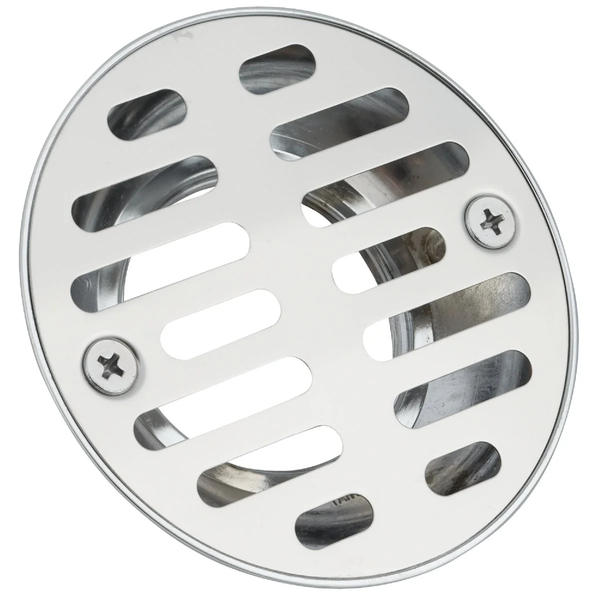 Powerful Do it 1-1 2 In. Cast Brass Shower Drain with 3-1 2 In. Stainless Steel Strainer Luxury