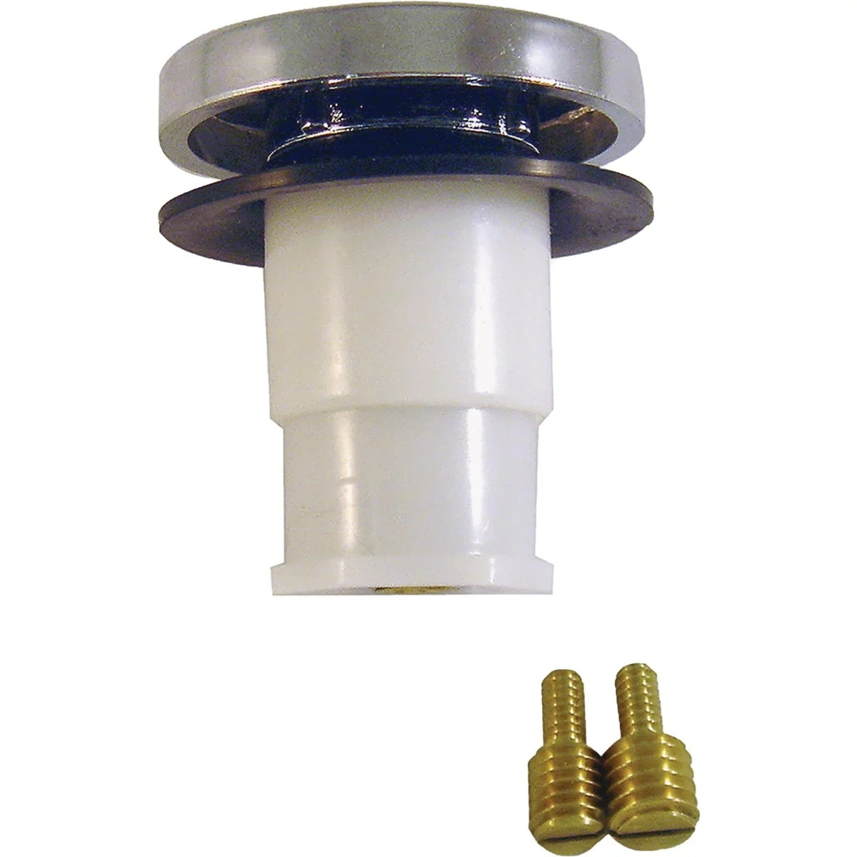 Soft Danco 2 In. Universal Touch-Toe Bathtub Drain Stopper in Chrome Clean