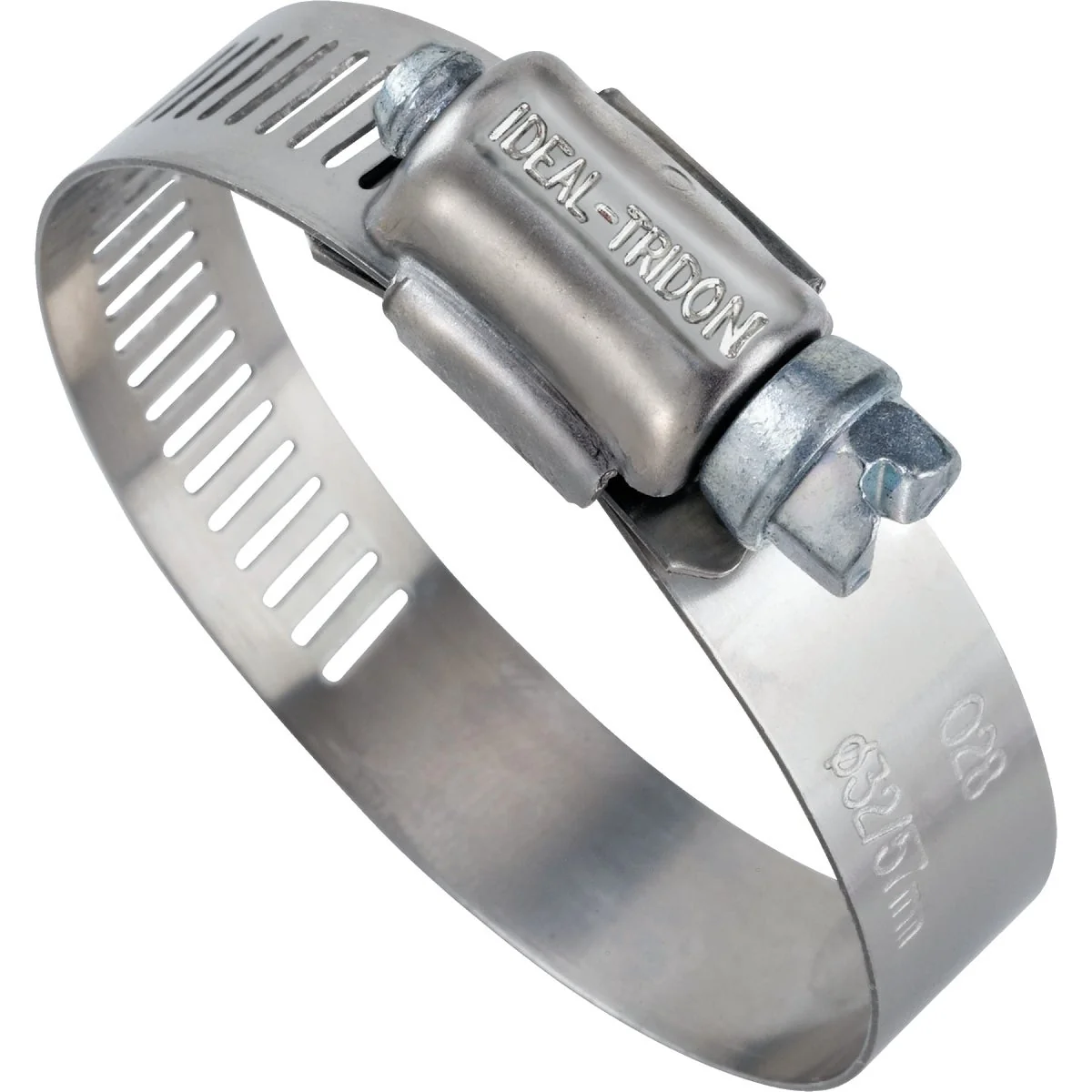 Responsible I 1 In. - 2 In. 57 Stainless Steel Hose Clamp with Zinc-Plated Carbon Steel Screw Next-Generation