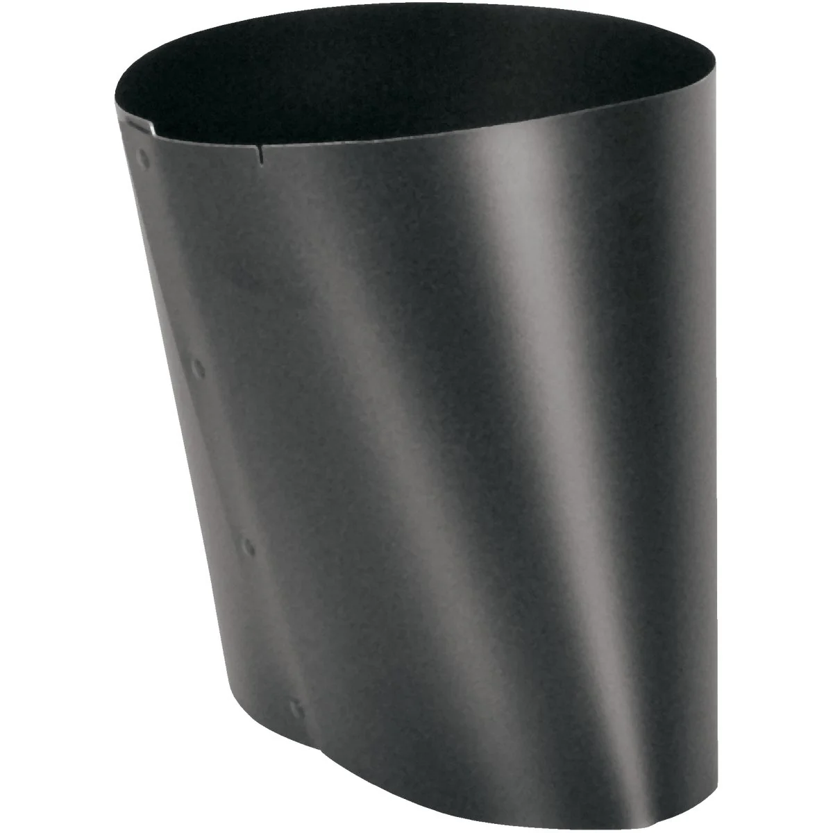 Reusable Imperial 7 In. 24 ga Oval To Round Connector Efficient