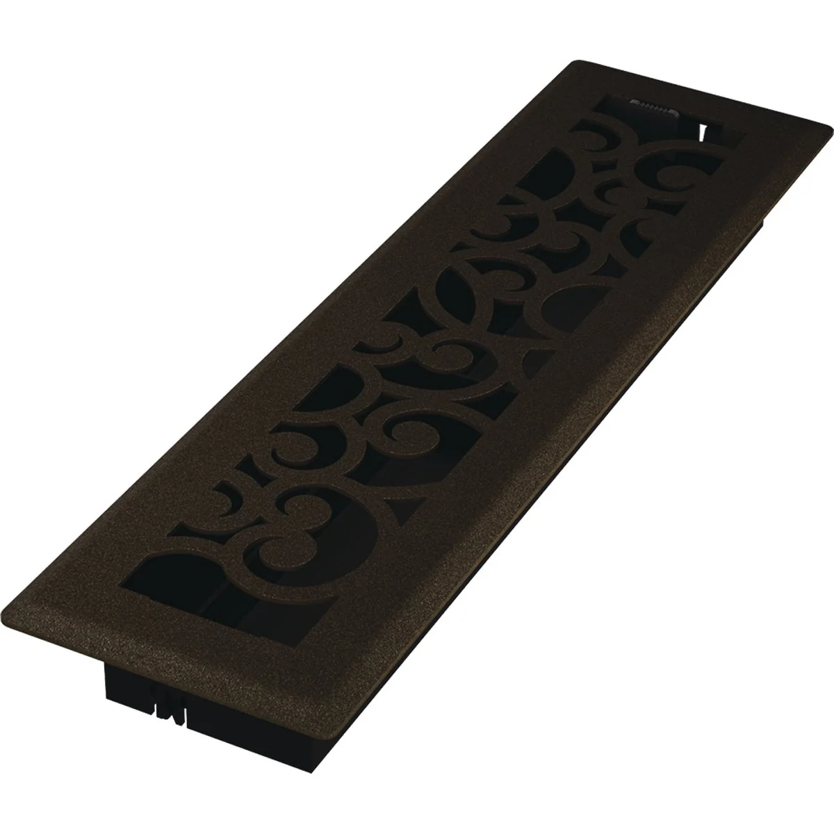 Reliable Imperial Wonderland 2-1 4 In. x 12 In. Bronze Age Steel Floor Register Efficient
