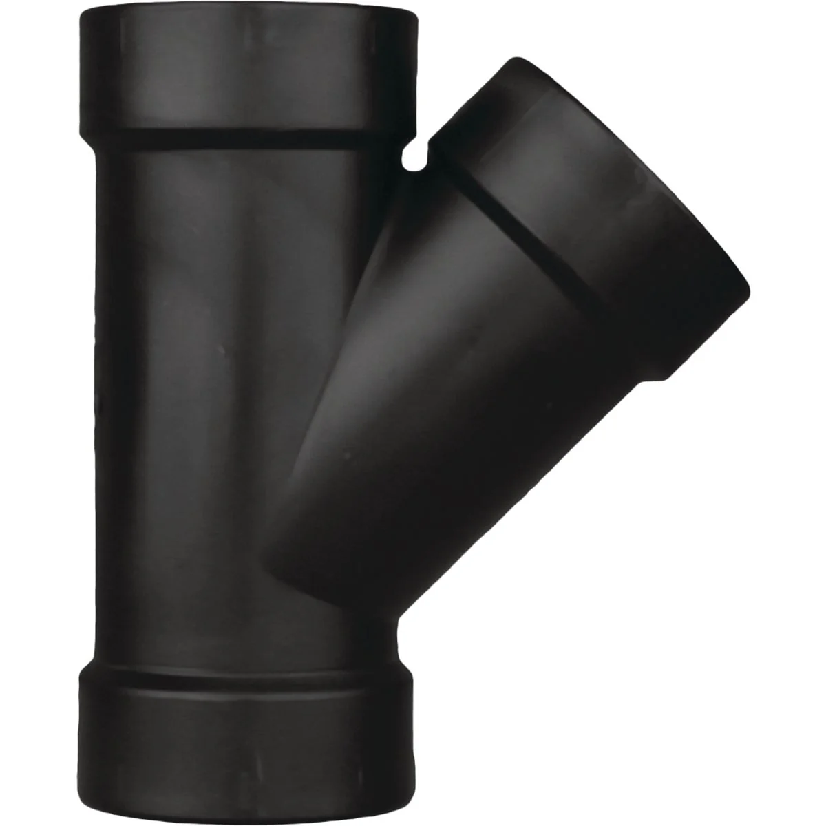 Responsible Charlotte Pipe 4 In. Hub x Hub x Hub ABS Wye Versatile