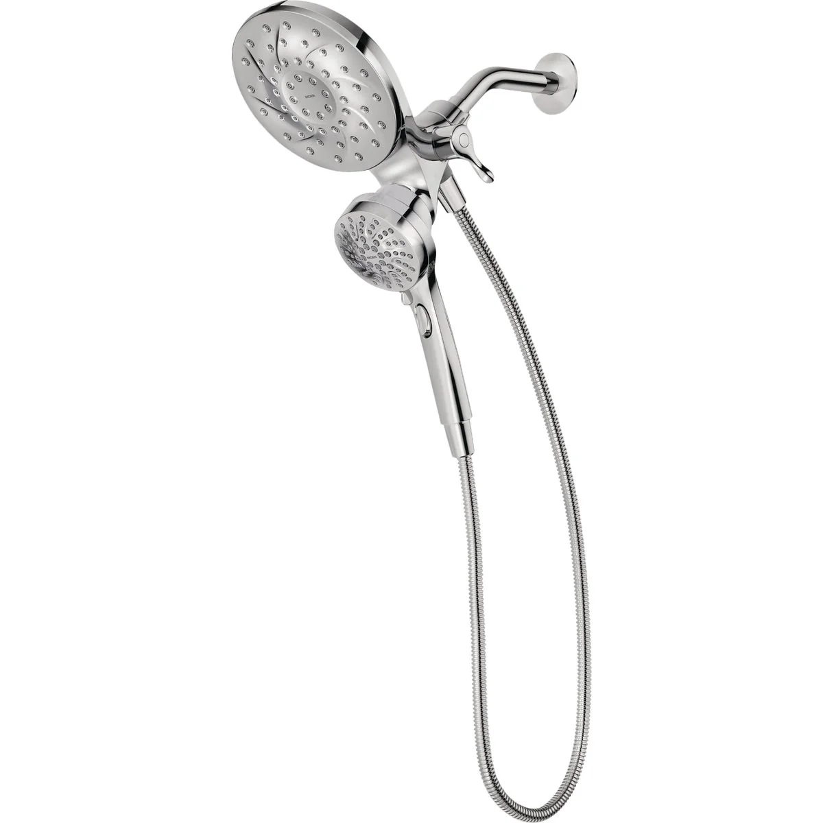Proven Moen Engage Magnetix 6-Function 1.75 GPM Combo Handheld Shower Rainshower Showerhead Chrome High-Performance