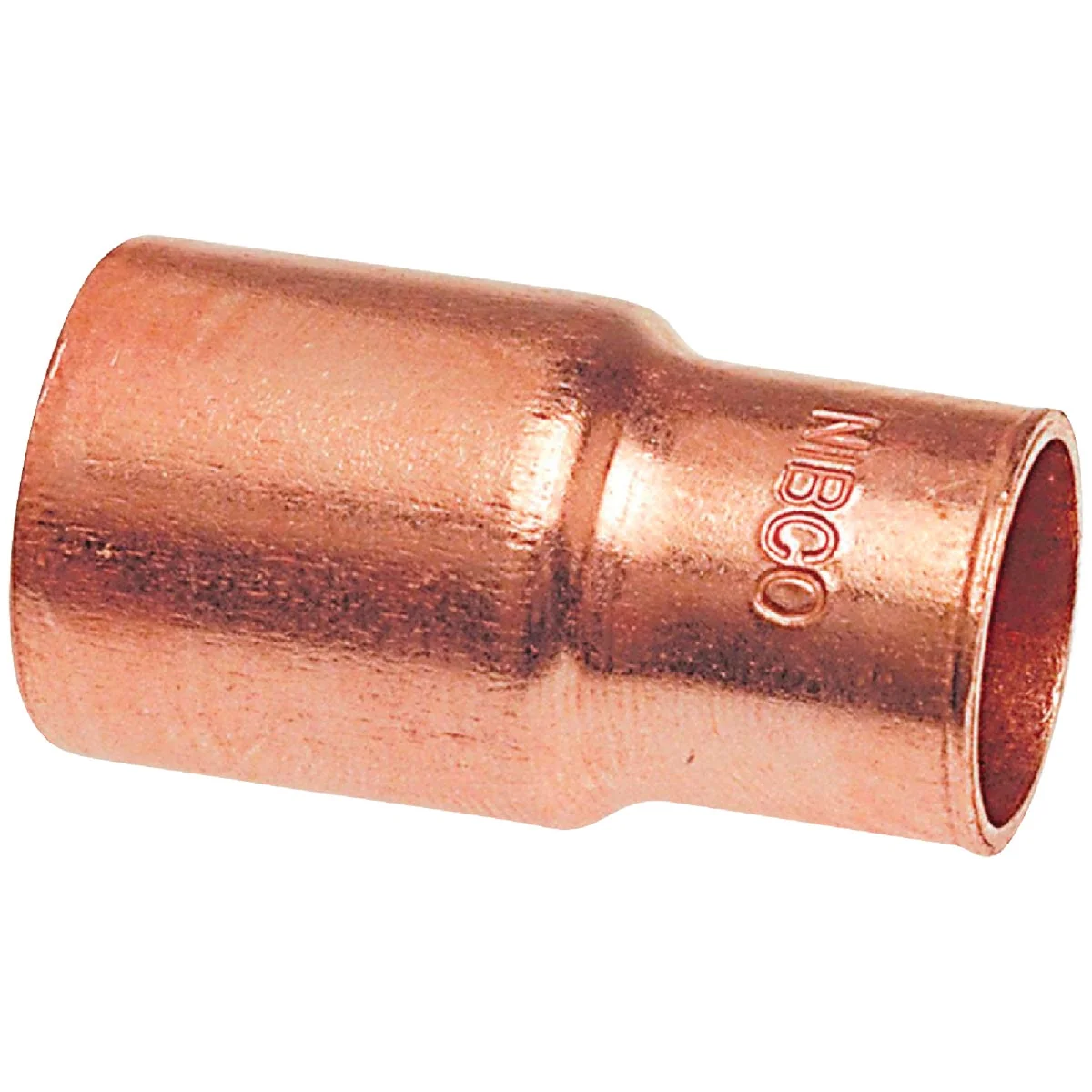 Refined NIBCO 1 2 In. x 3 8 In. FTxC Sweat Solder Reducer Copper Reducing Coupling Casual