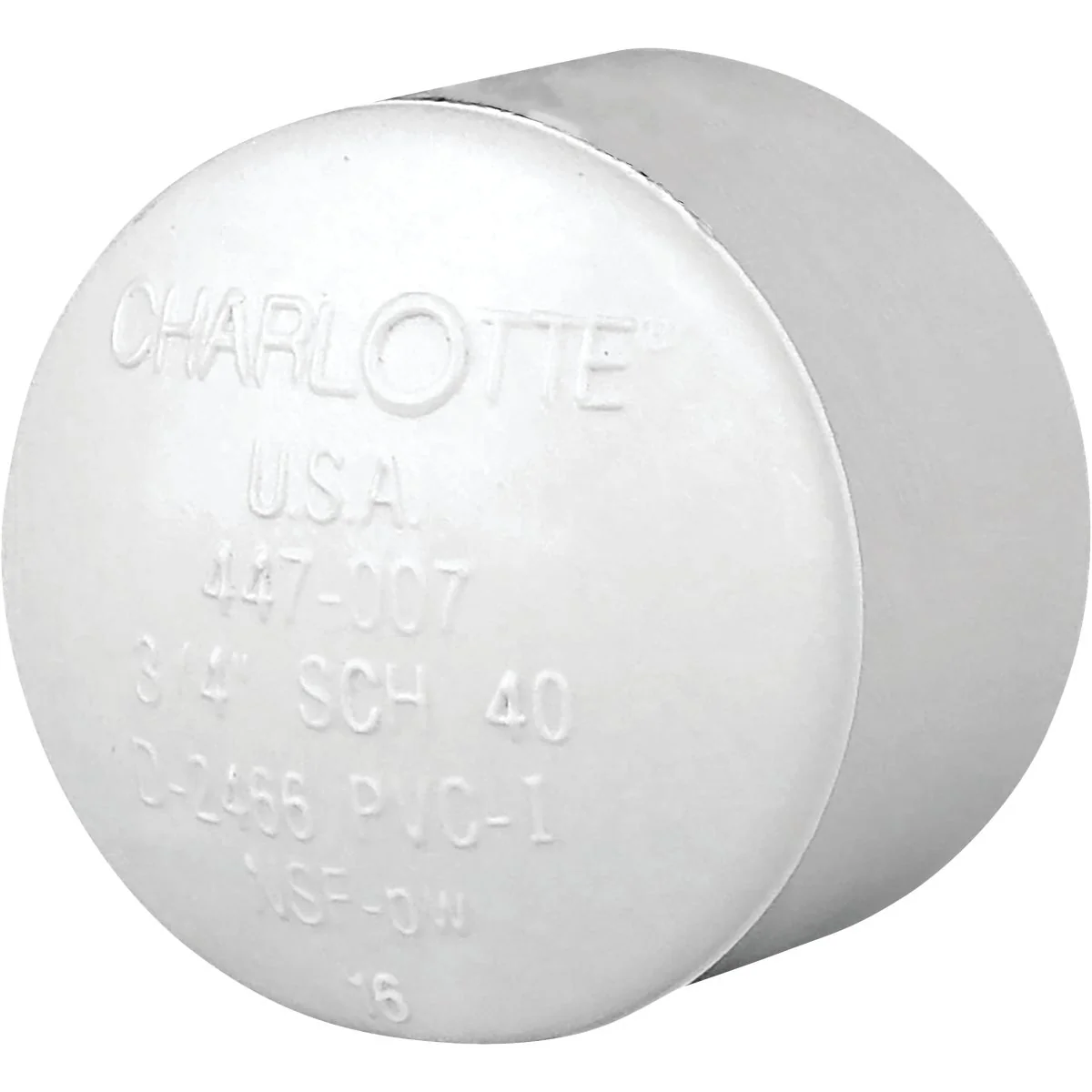 Efficient Charlotte Pipe 3 4 In. Schedule 40 Pressure Slip PVC Cap Selected