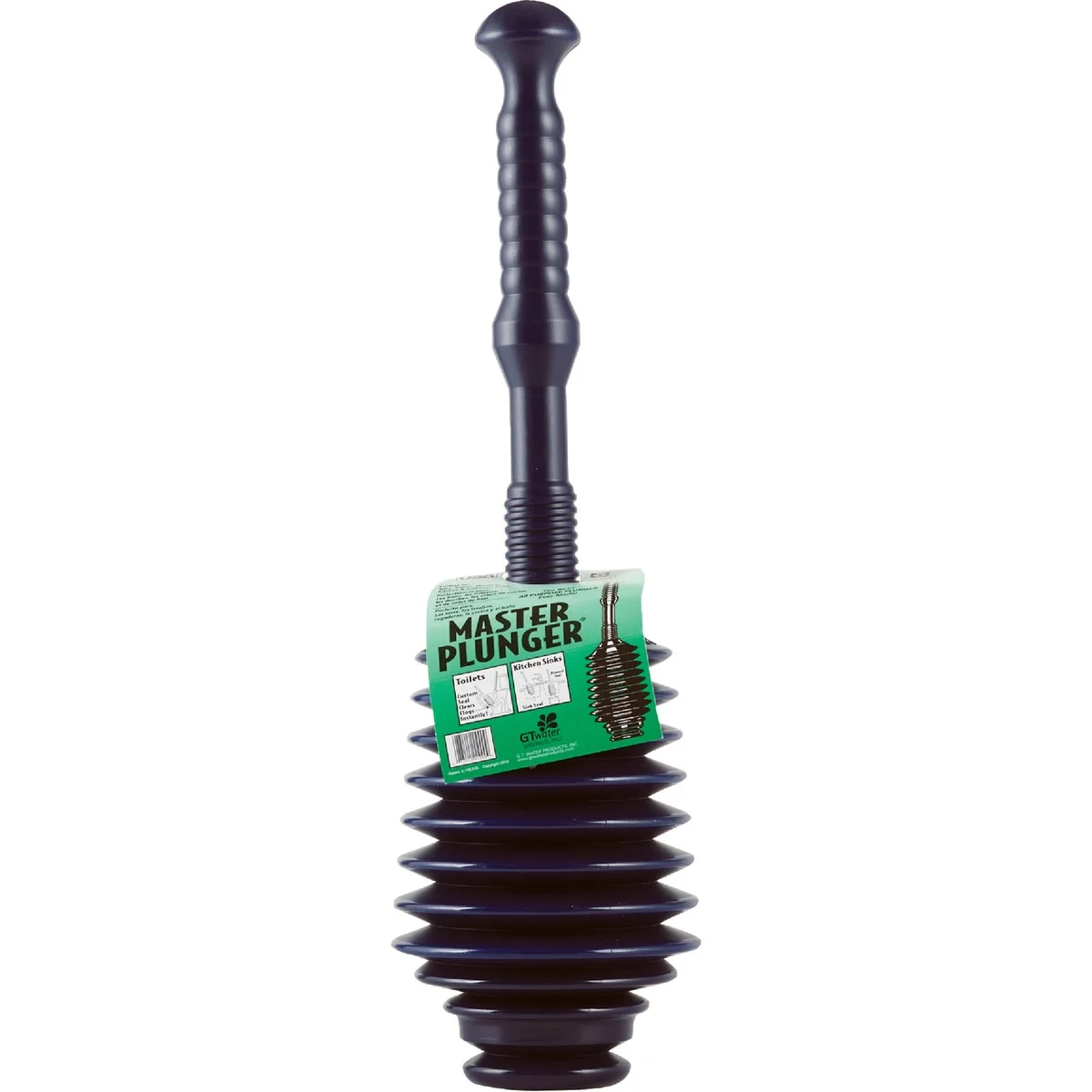 Premium G. T. Water Master Toilet Plunger Breathable