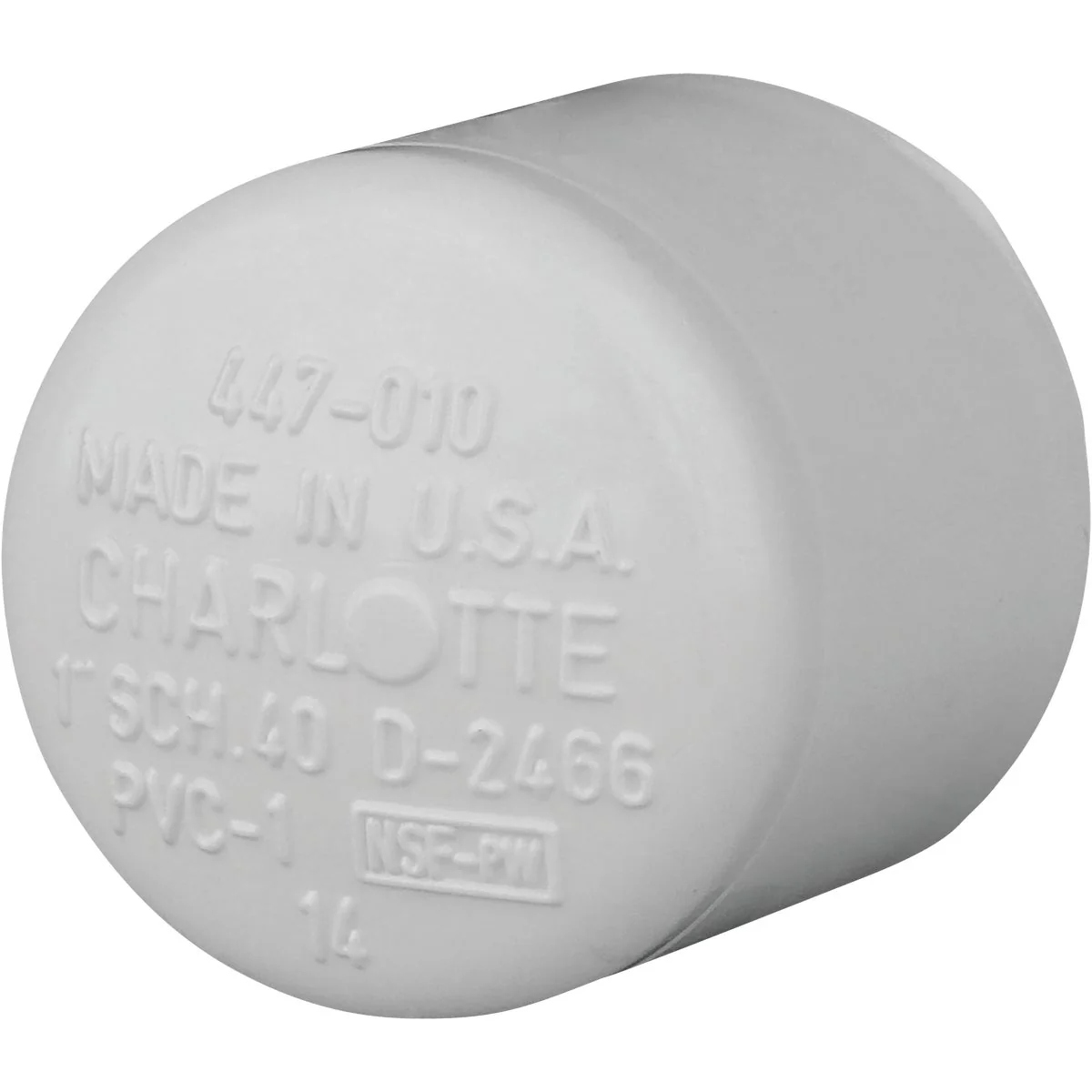 User-Friendly Charlotte Pipe 1 In. Schedule 40 Pressure Slip PVC Cap Verified