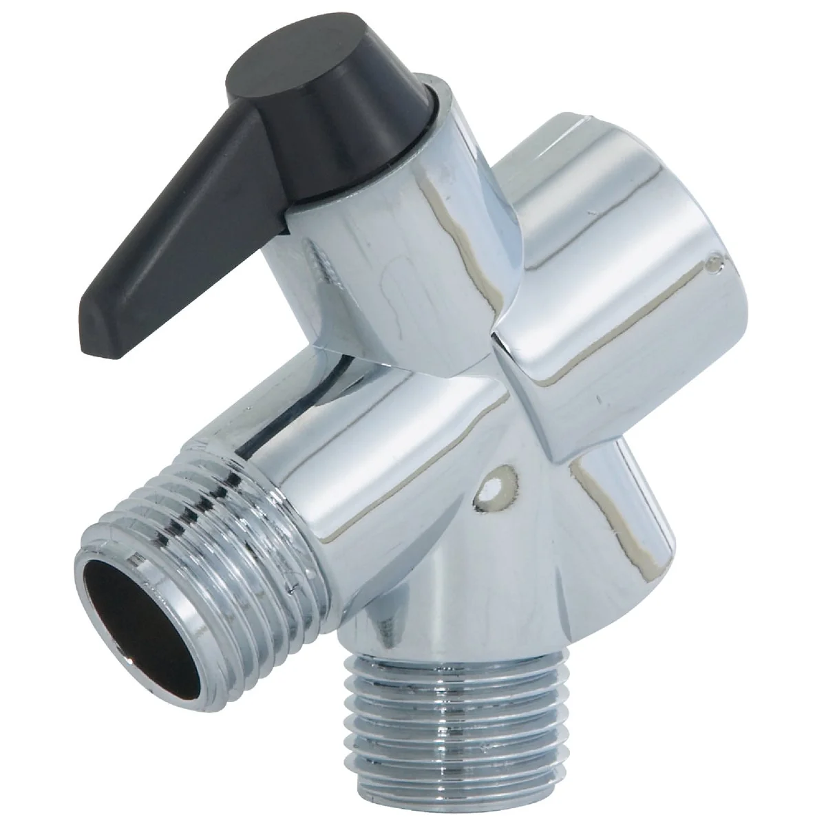 Functional Do it 1 2 In. Chrome Plastic Shower Diverter Long-Lasting