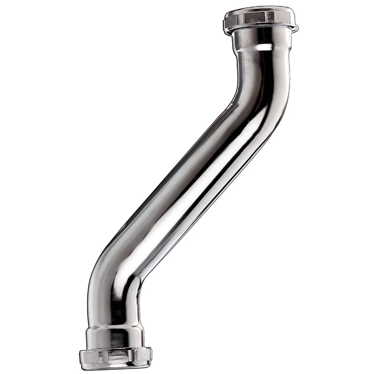 Outstanding Do it 1-1 2 In. x 1-1 2 In. Polished Chrome 22GaugeDouble Offset Excellent