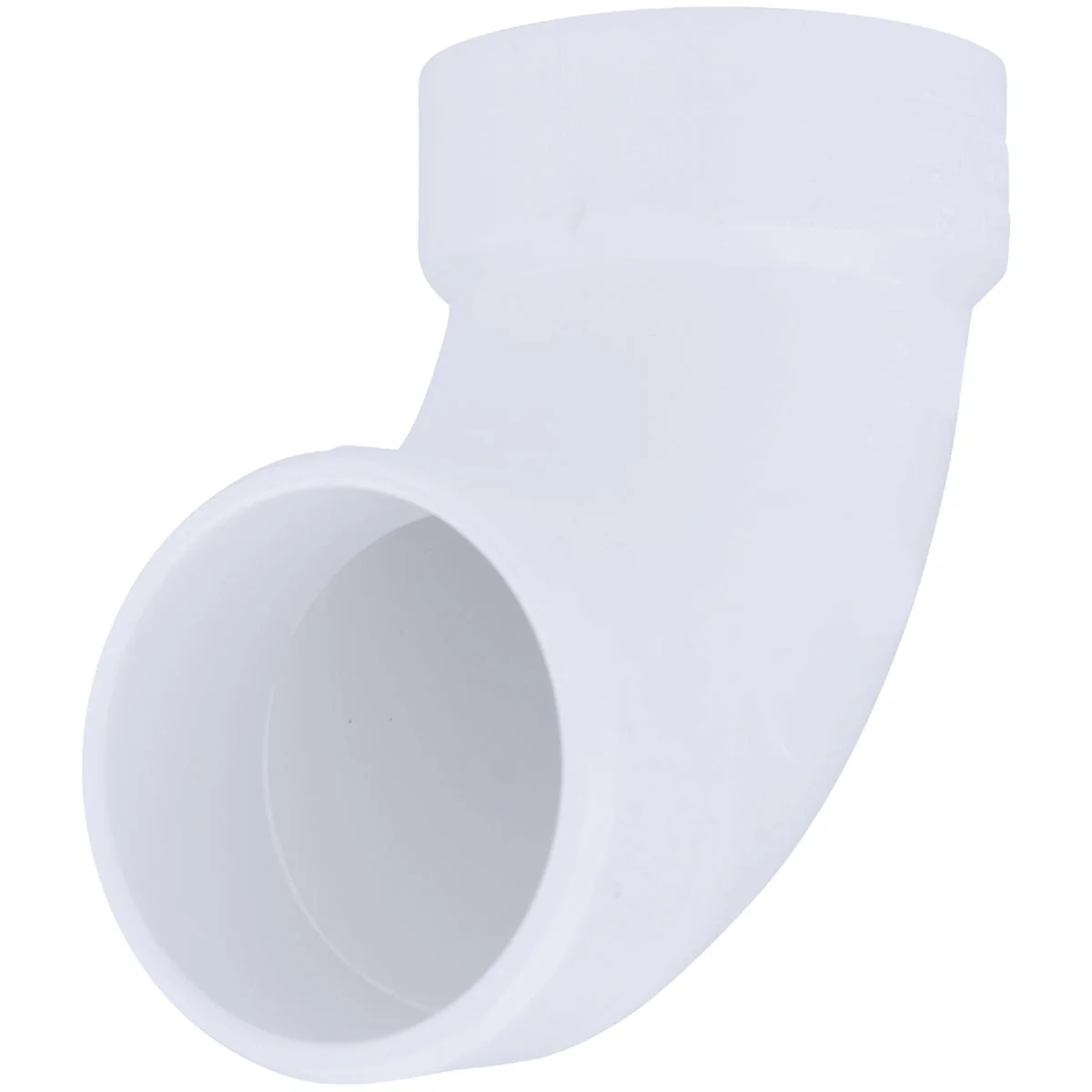 Flexible Charlotte Pipe 2 In. Schedule 40 90 Deg. DWV PVC Street Elbow 1 4 Bend Smooth