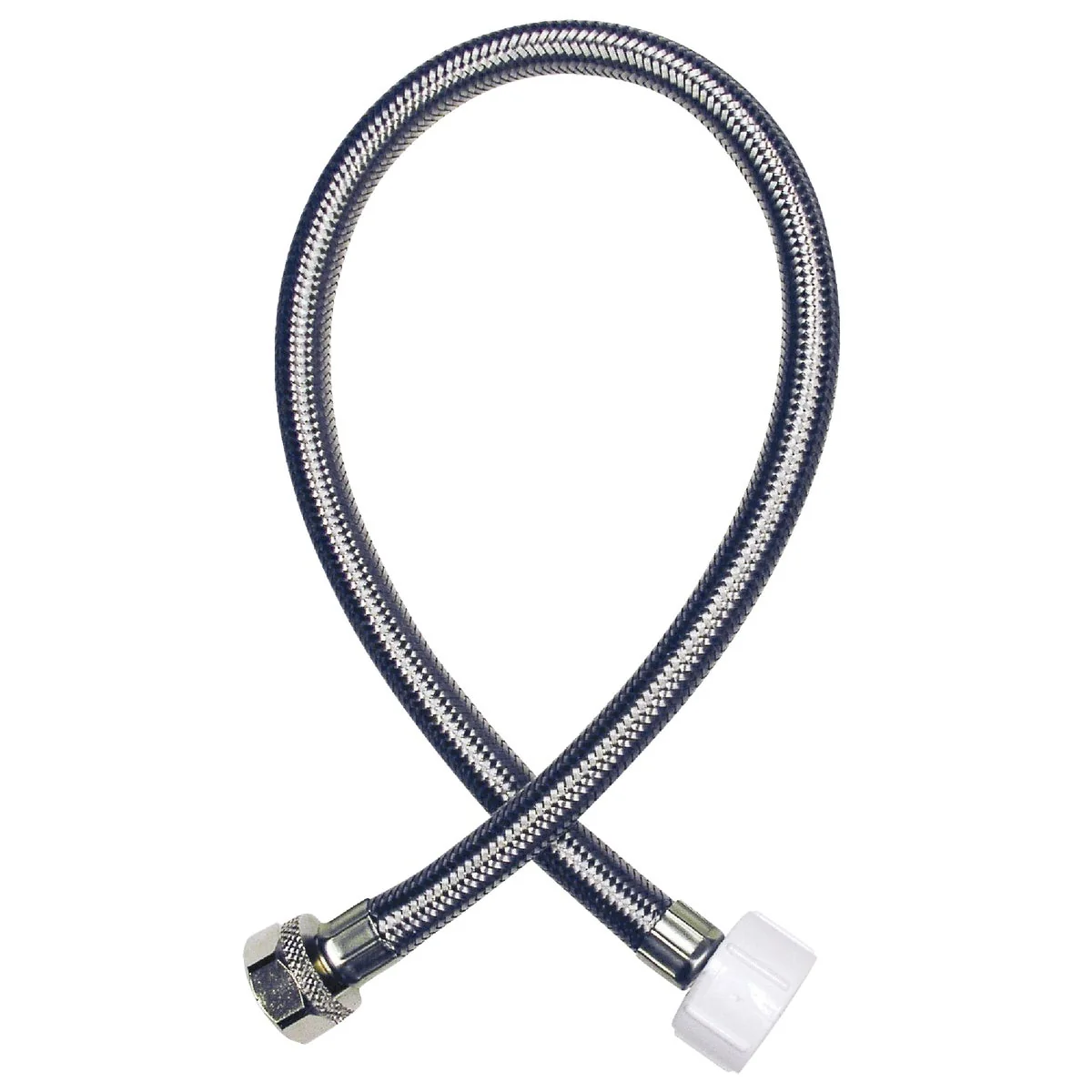 High-End B K 1 2 In. FC x 7 8 In. BC x 12 In. L Toilet Connector Stylish