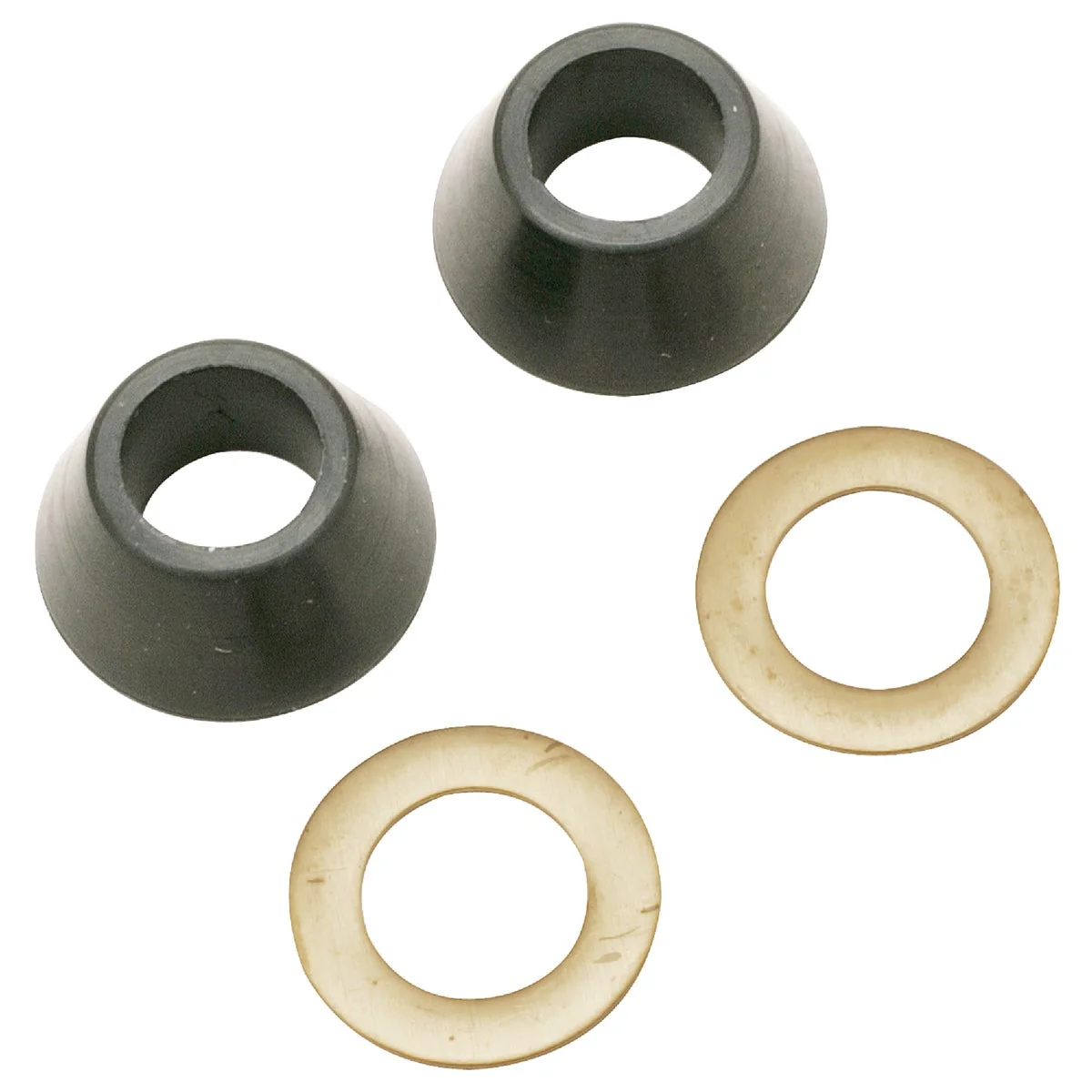 Minimalist Do it 1 2 In. Black Cone Faucet Washer Original Design