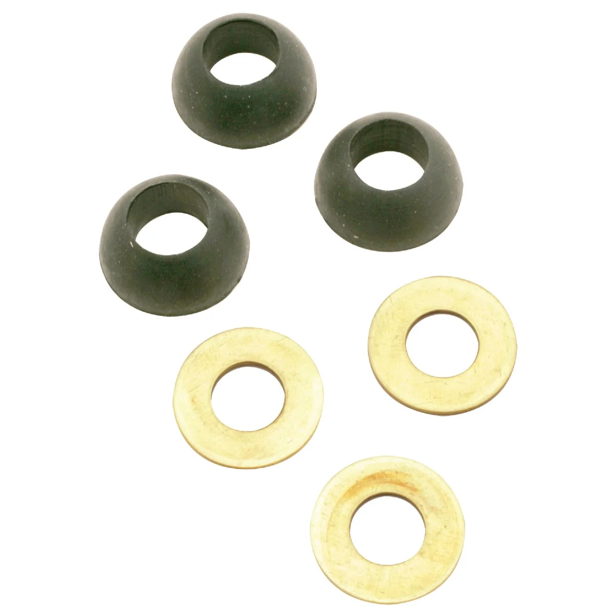 Contemporary Do it 3 8 In. Black Cone Faucet Washer 6 Ct. Unique