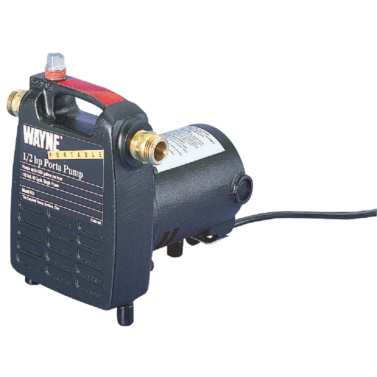 Specialty Wayne 1 2 HP 115V 1450 GPH Lift Portable Pump Powerful