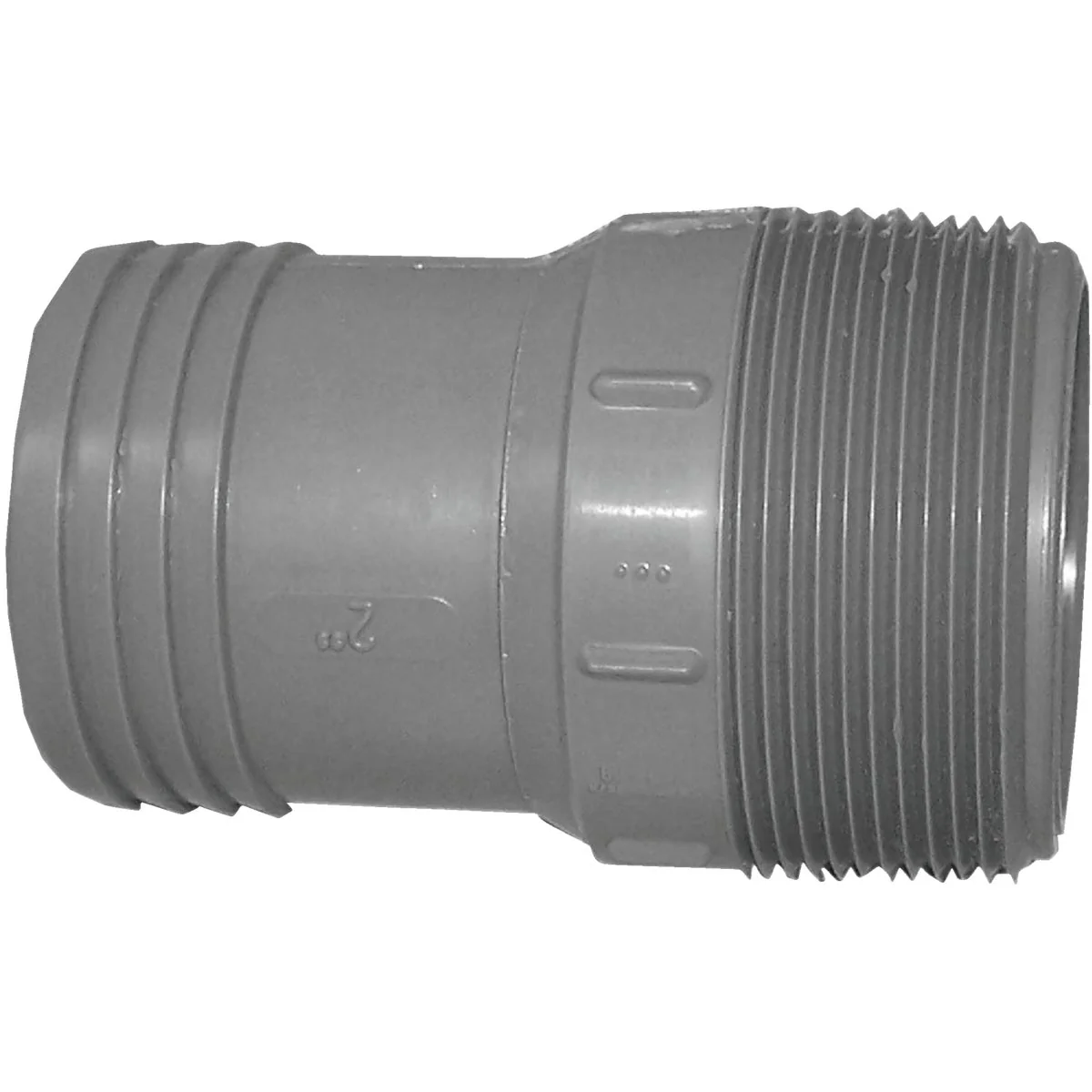 Genuine Boshart 2 In. Insert x 2 In. MIP Polypropylene Hose Adapter Fashionable