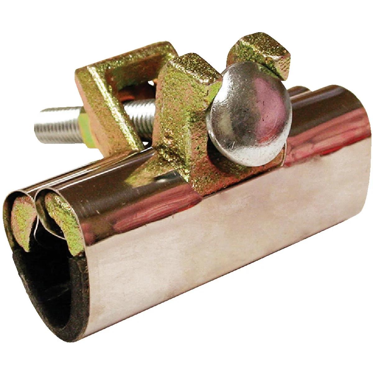 Carefully Designed Jones Stephens 1 2 In. Stainless Steel Repair Clamp 1 Bolt Installation Fine Crafted