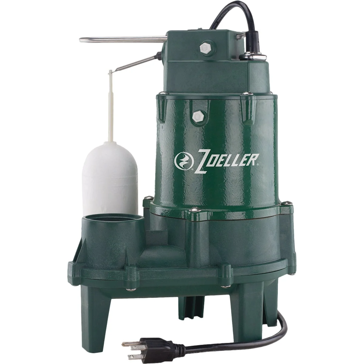 Dependable Zoeller 1 2 H.P. Pro 115V Cast Iron Sewage Ejector Pump Efficient