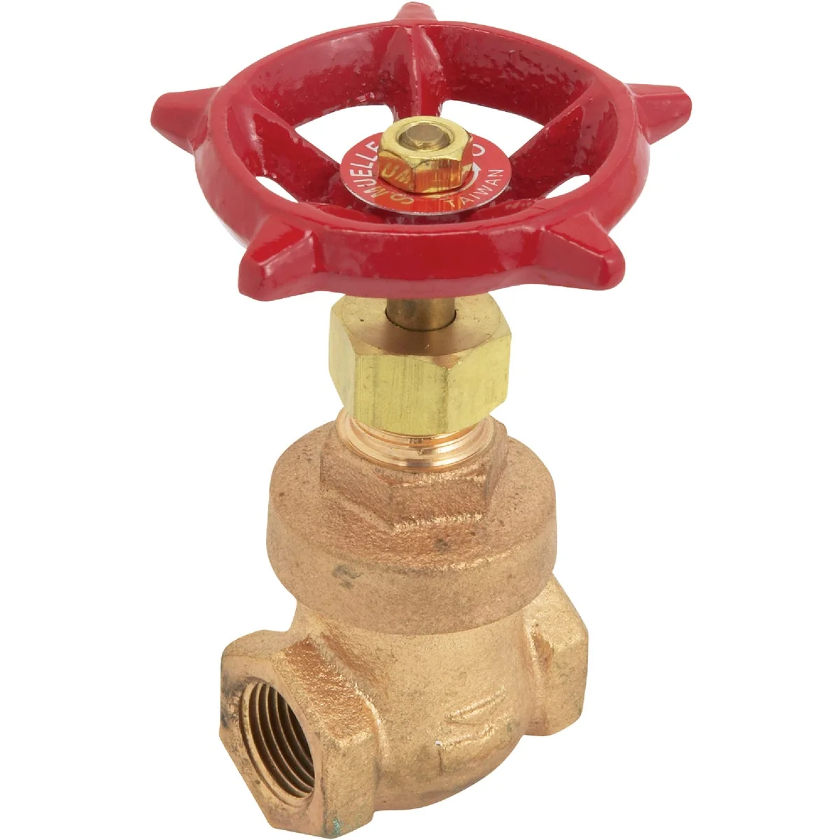 Authentic ProLine 2 In. FIPS x 2 In. FIPS Forged Brass Aluminum Gate Valve Green