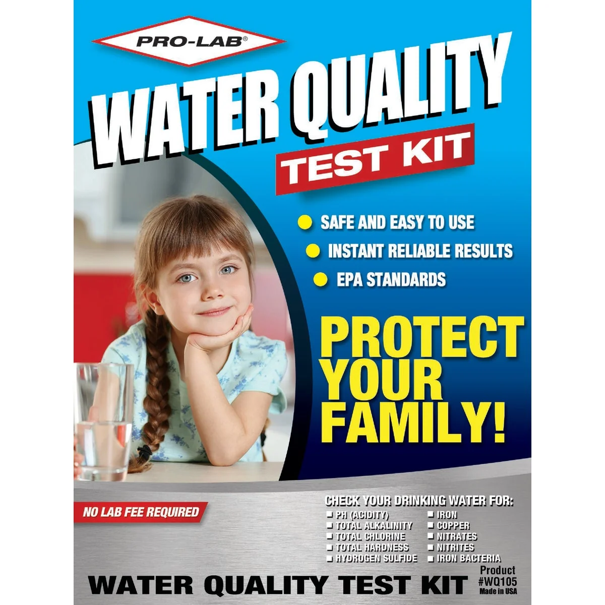 Fine Crafted Pro Lab Instant Results Water Quality Test Kit Specialty
