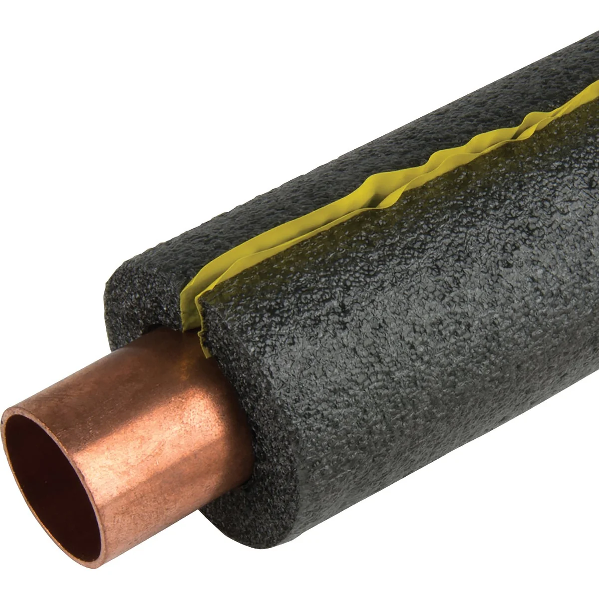 Easy-to-Use Armacell Commercial 3 4 In. Wall Self-Sealing Polyethylene Pipe Insulation Wrap 2 In. x 6 Ft. Green