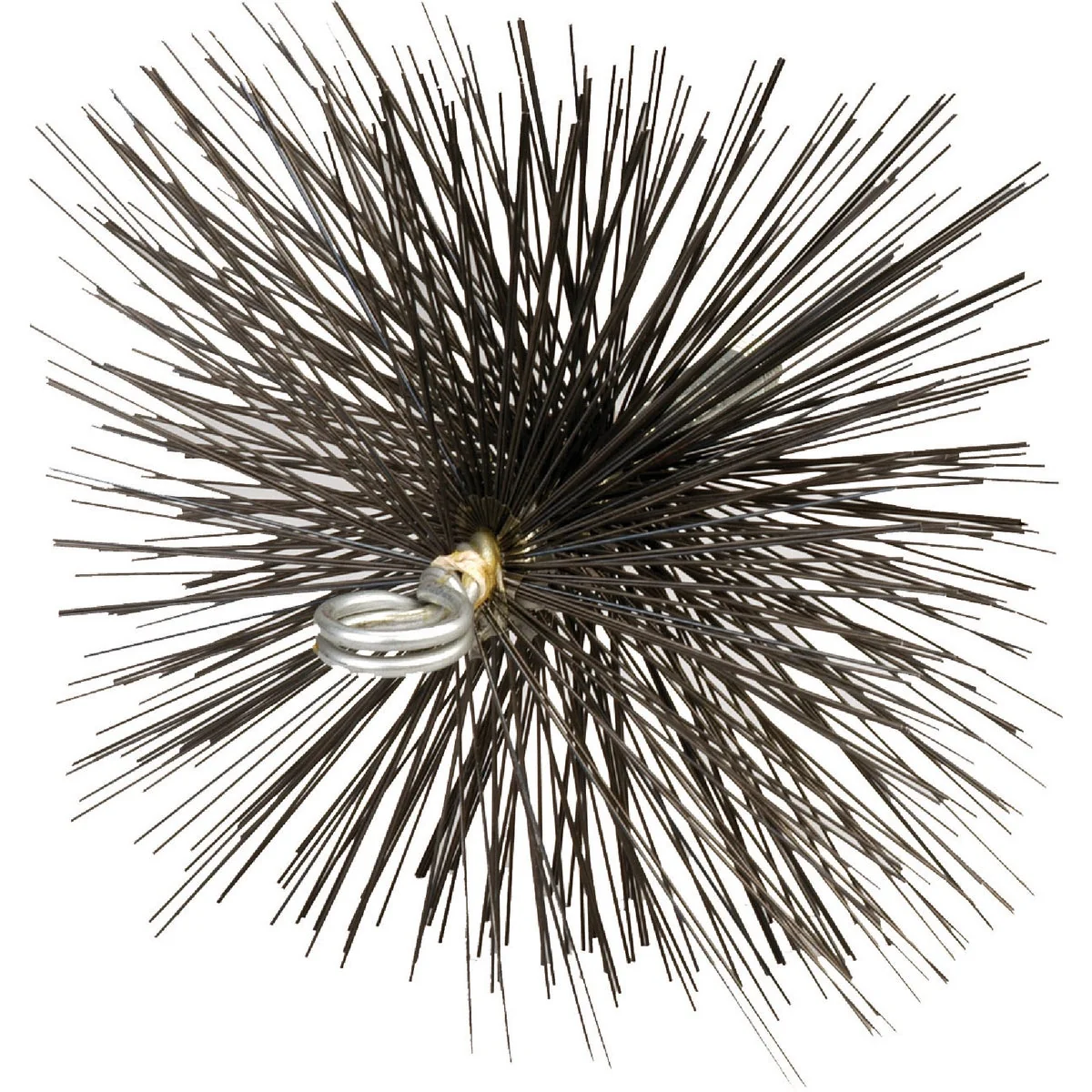 Reliable Meeco's Red Devil 8 In. Square Wire Chimney Brush Clean