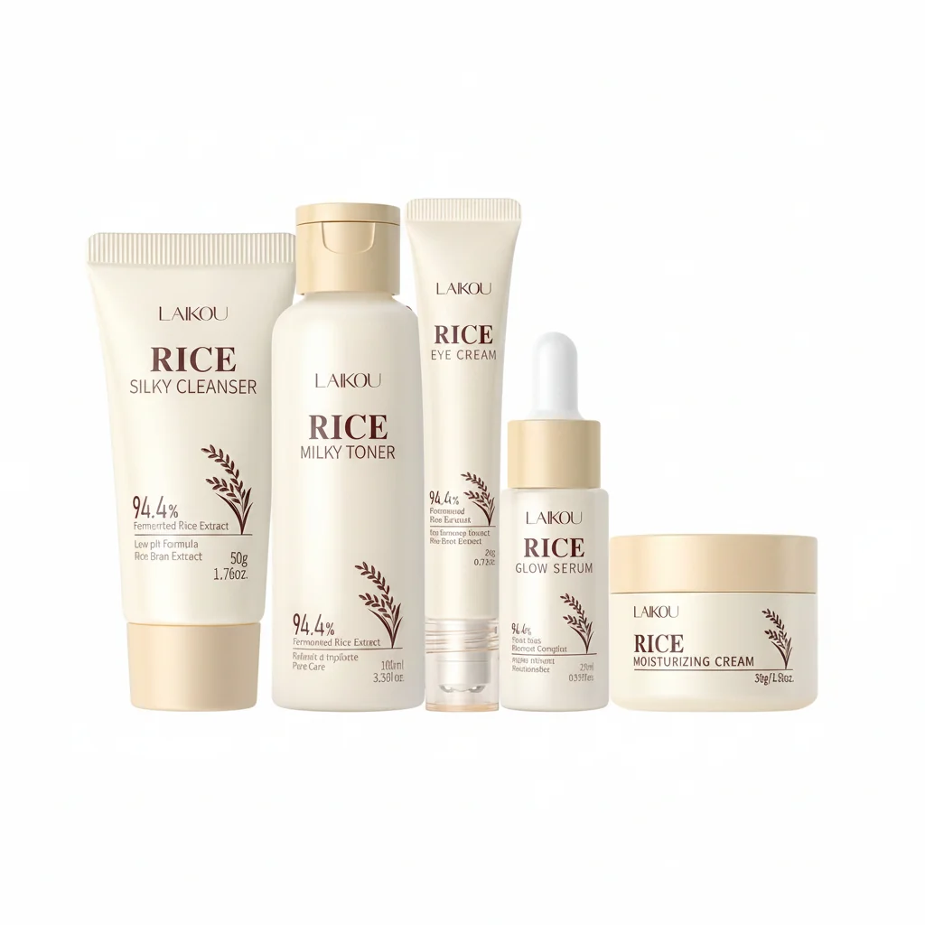 Consistent Plant Extract 5-Piece Skincare Set Hydrating Facial Kit Moisturizing Cream Excellent