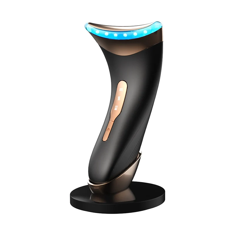 Original Design MS Neck Beauty Device – Three Color Light Therapy Neck Massager for Skin Care Relaxation Superior