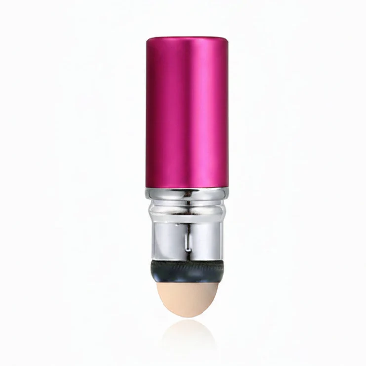 Pure Volcanic Stone Oil-Absorbing Face Roller with Metal Case Contemporary