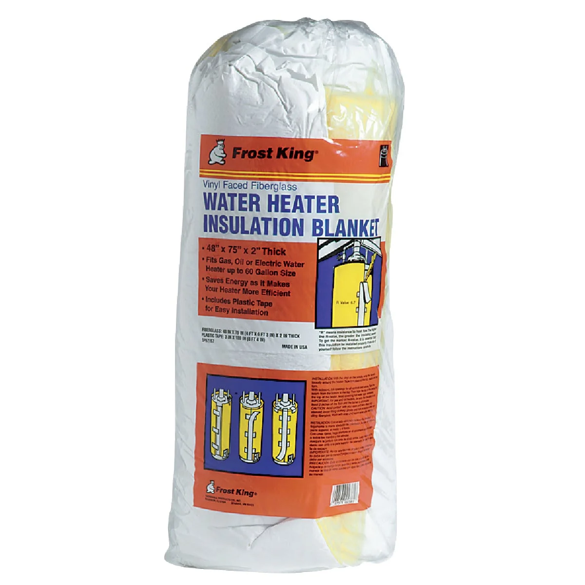 Excellent Frost King 2 In. Water Heater Insulation Jacket 6.7-R Value Stylish