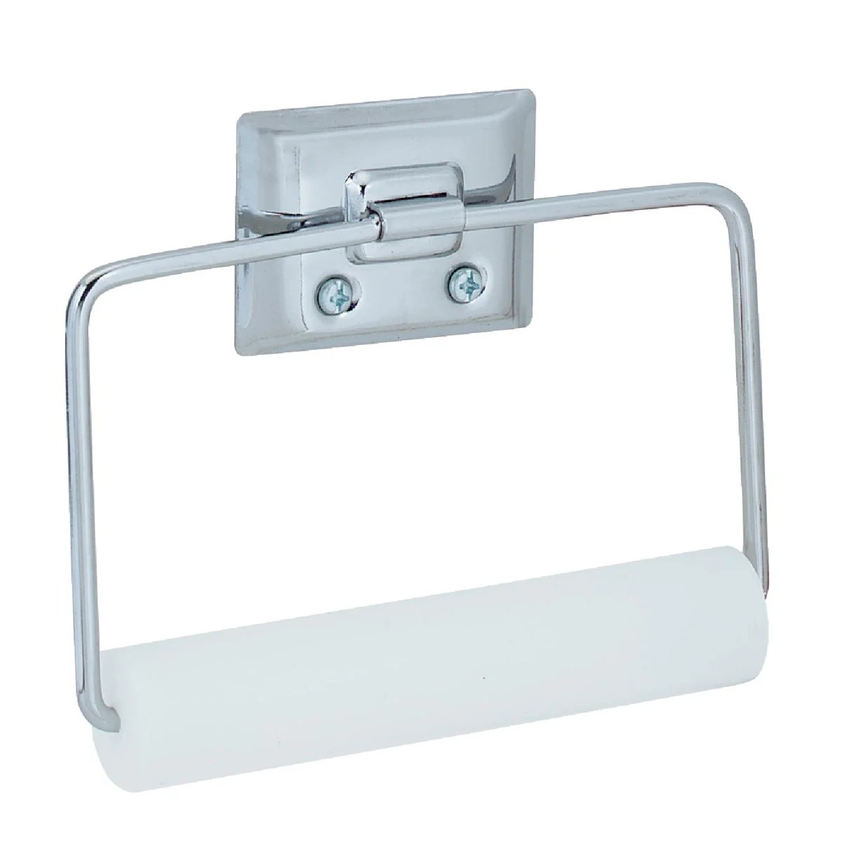 Convenient Decko Chrome Swing Type Wall Mount Toilet Paper Holder Soft