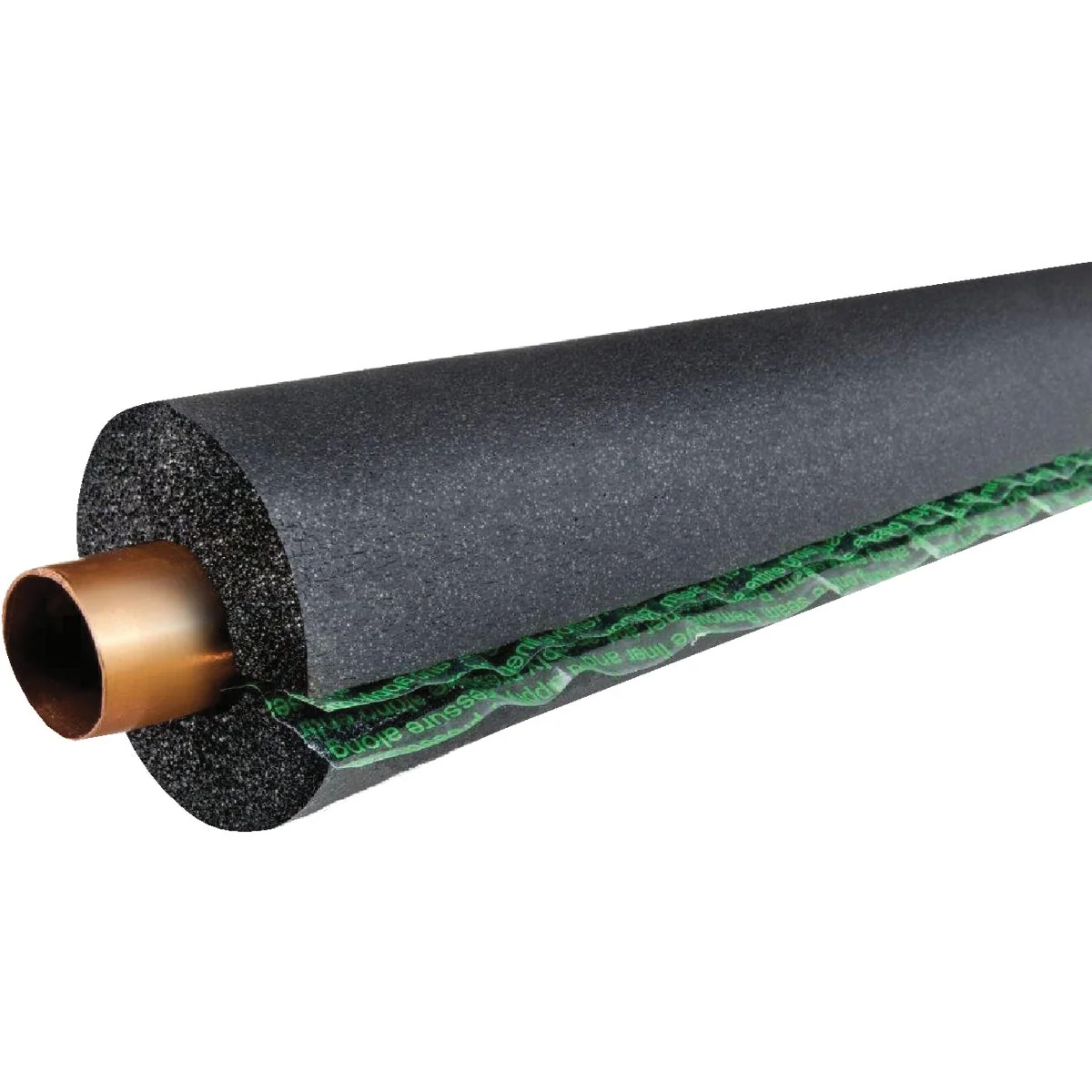 Contemporary ArmaFlex 1 2 In. Wall Self-Sealing Rubber Pipe Insulation Wrap 7 8 In. ID x 6 Ft. Long-Lasting