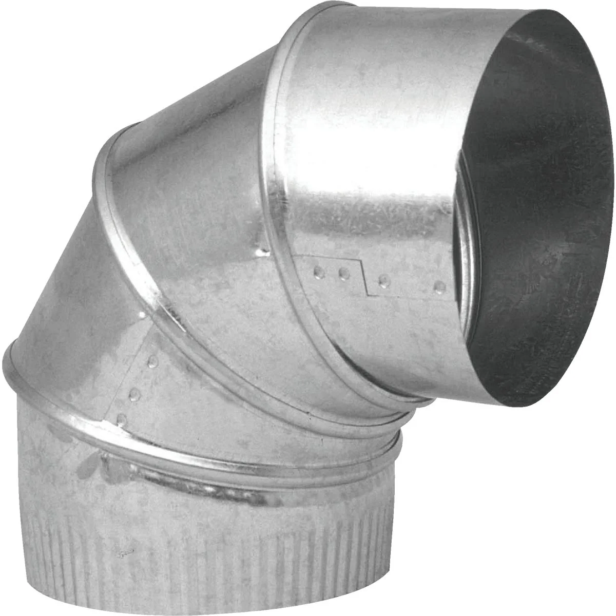 Secure Imperial 28 Ga. 3 In. Gavanized Adjustable Elbow Organic