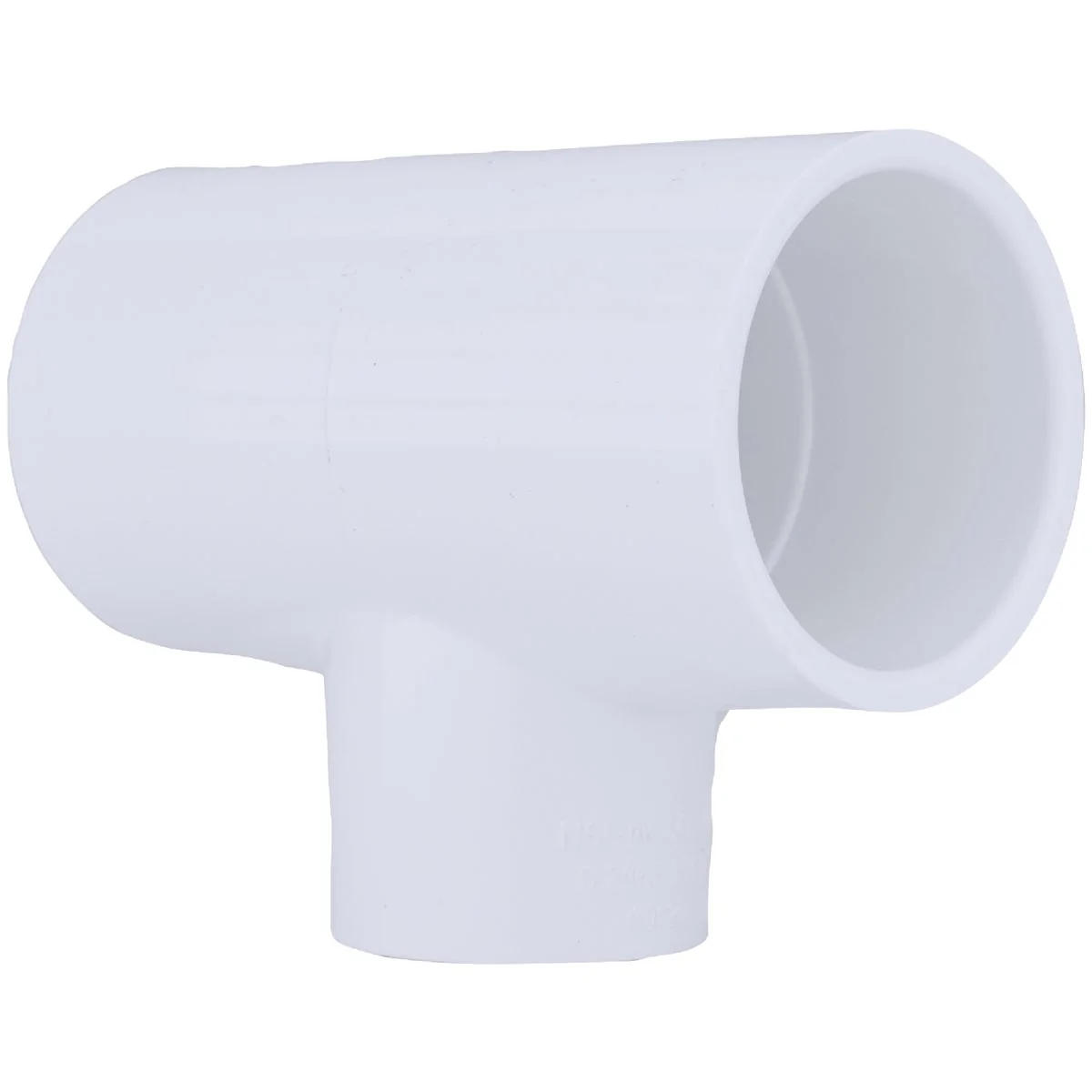 Effective Charlotte Pipe 1-1 2 In. A x 1-1 2 In. B x 1 In. C Schedule 40 Pressure Reducing PVC Tee World-Class