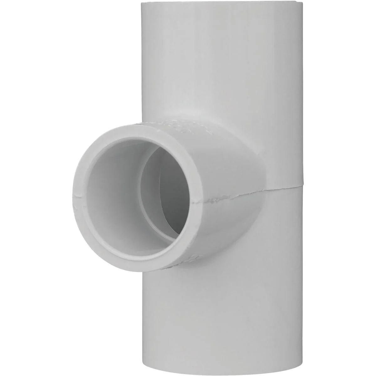 Elegant Charlotte Pipe 1 In. A x 1 In. B x 3 4 In. C Schedule 40 Pressure Reducing PVC Tee Recyclable