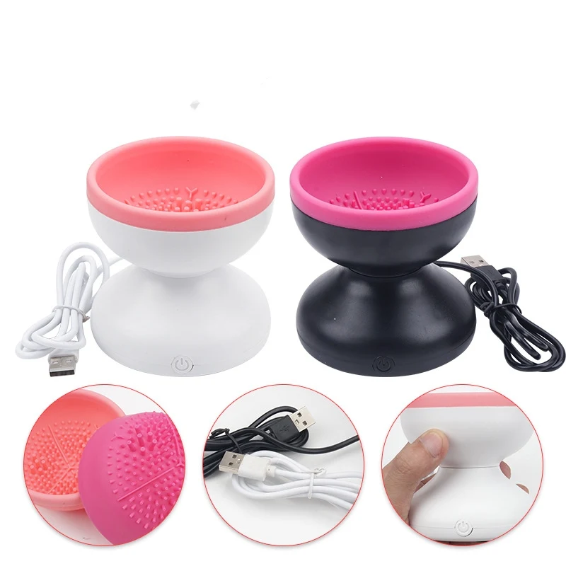 Environmentally Friendly Electric Makeup Brush Cleaner Machine Portable Automatic USB Cosmetic Brush Cleaner Tools For All Size Beauty Makeup Brushes Set Consistent